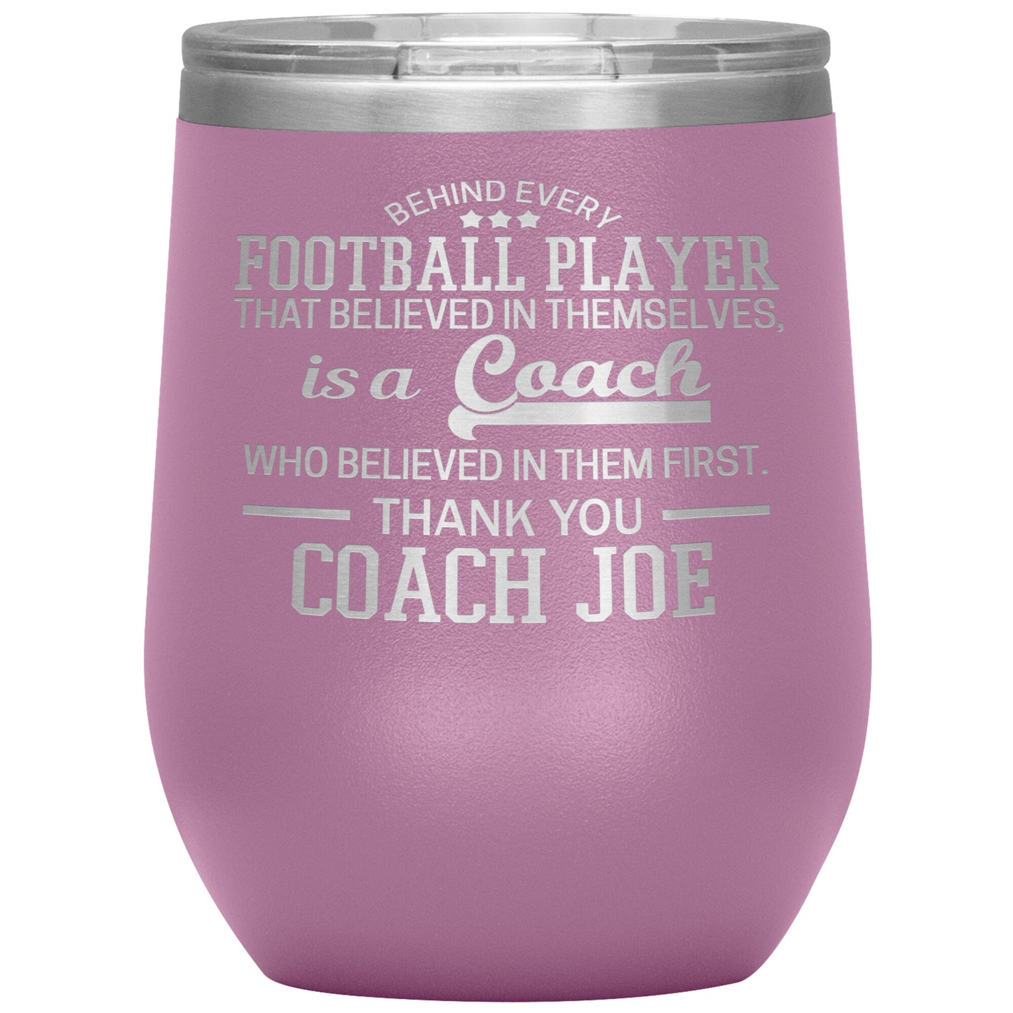 Behind Every Sports Coach Football Tumbler