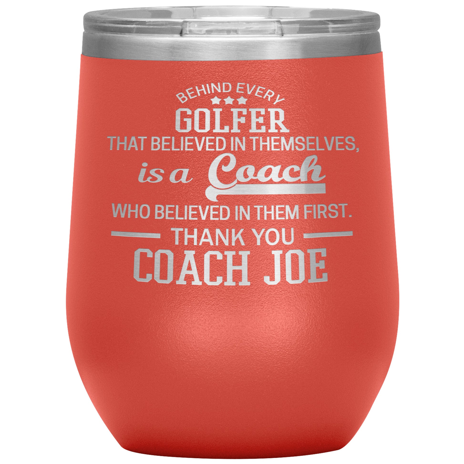 Behind Every Sports Coach Golf Tumbler