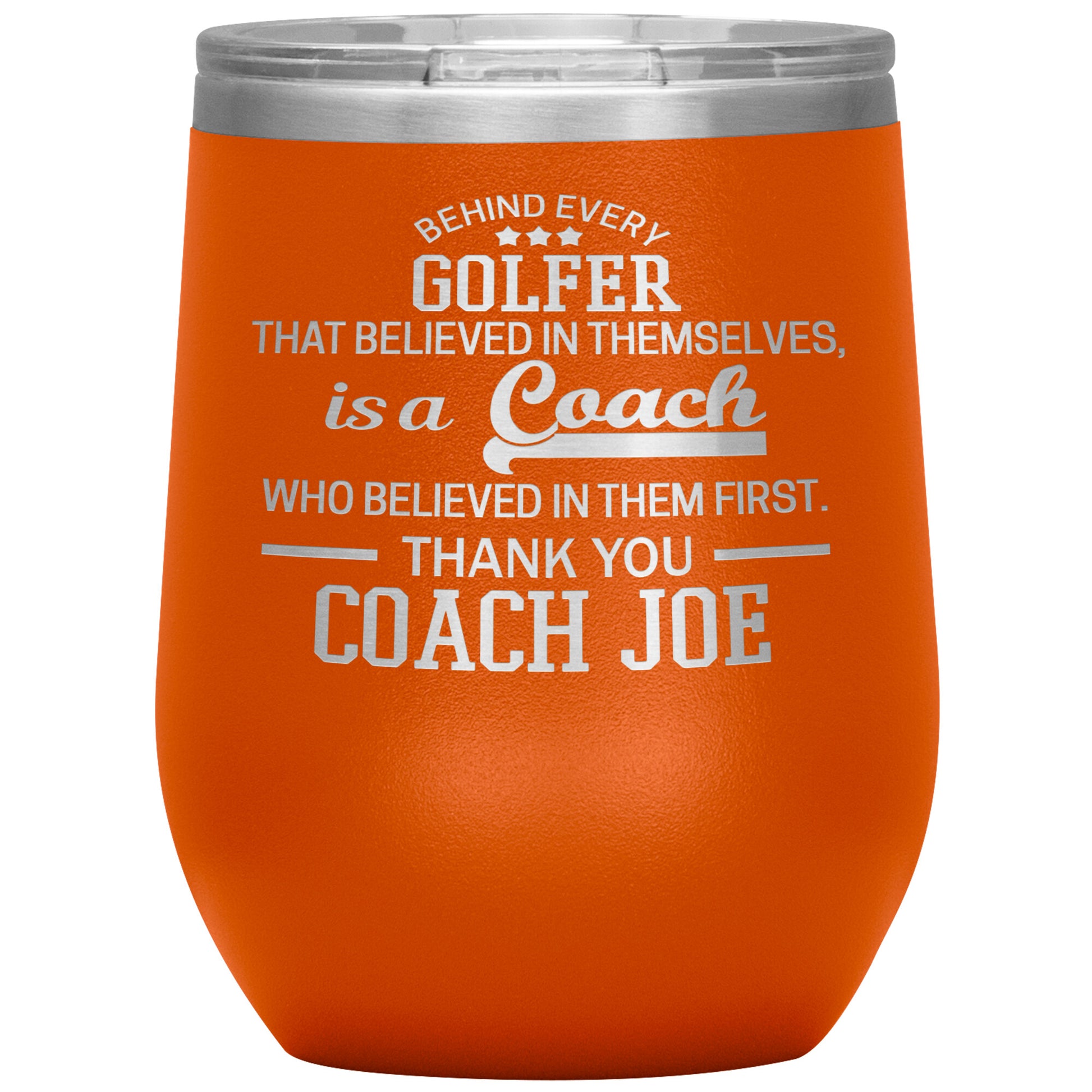 Behind Every Sports Coach Golf Tumbler