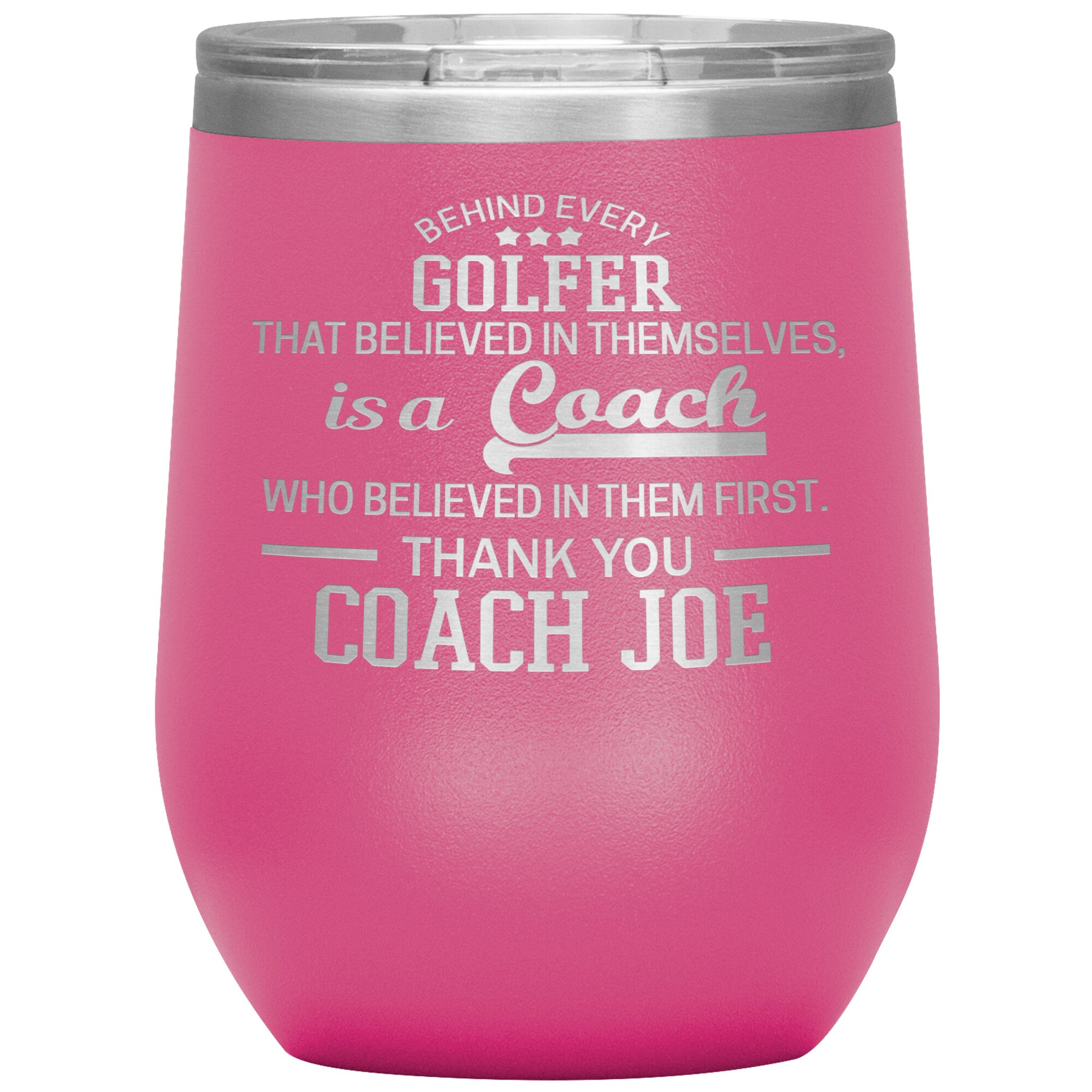 Behind Every Sports Coach Golf Tumbler