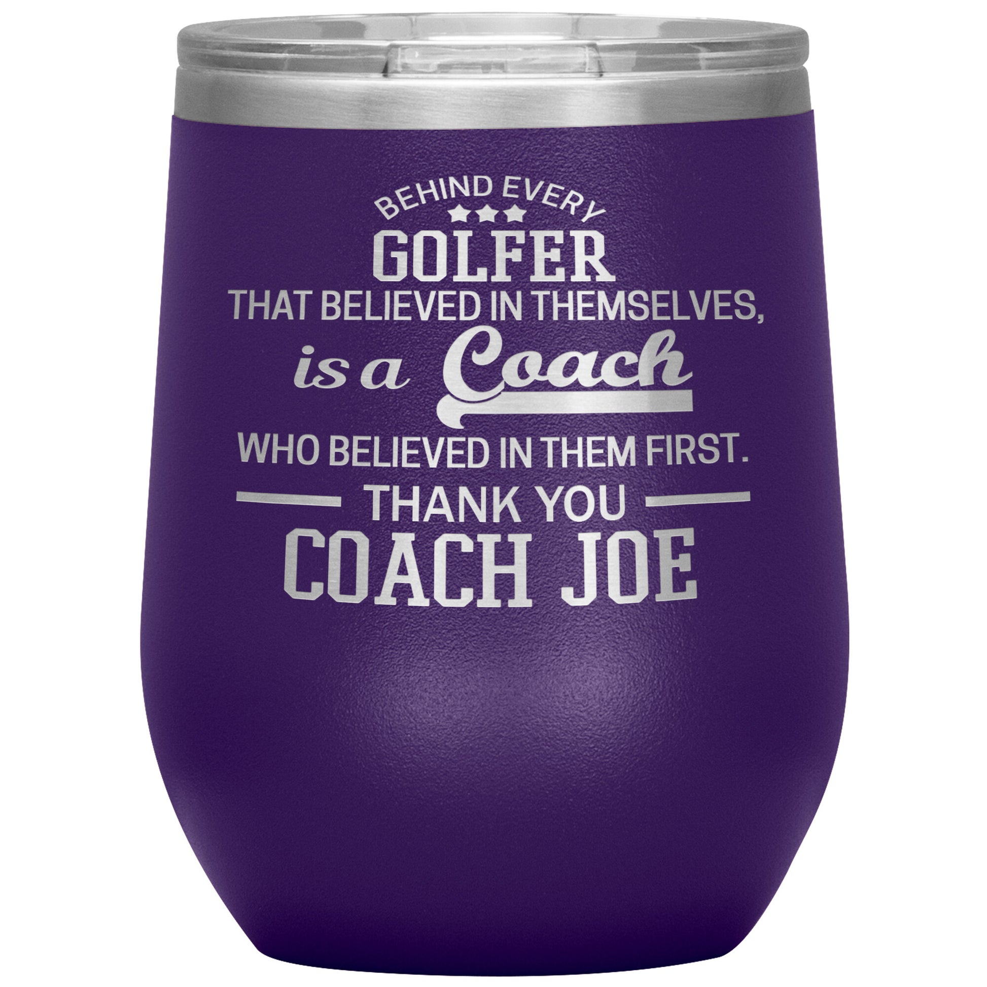 Behind Every Sports Coach Golf Tumbler