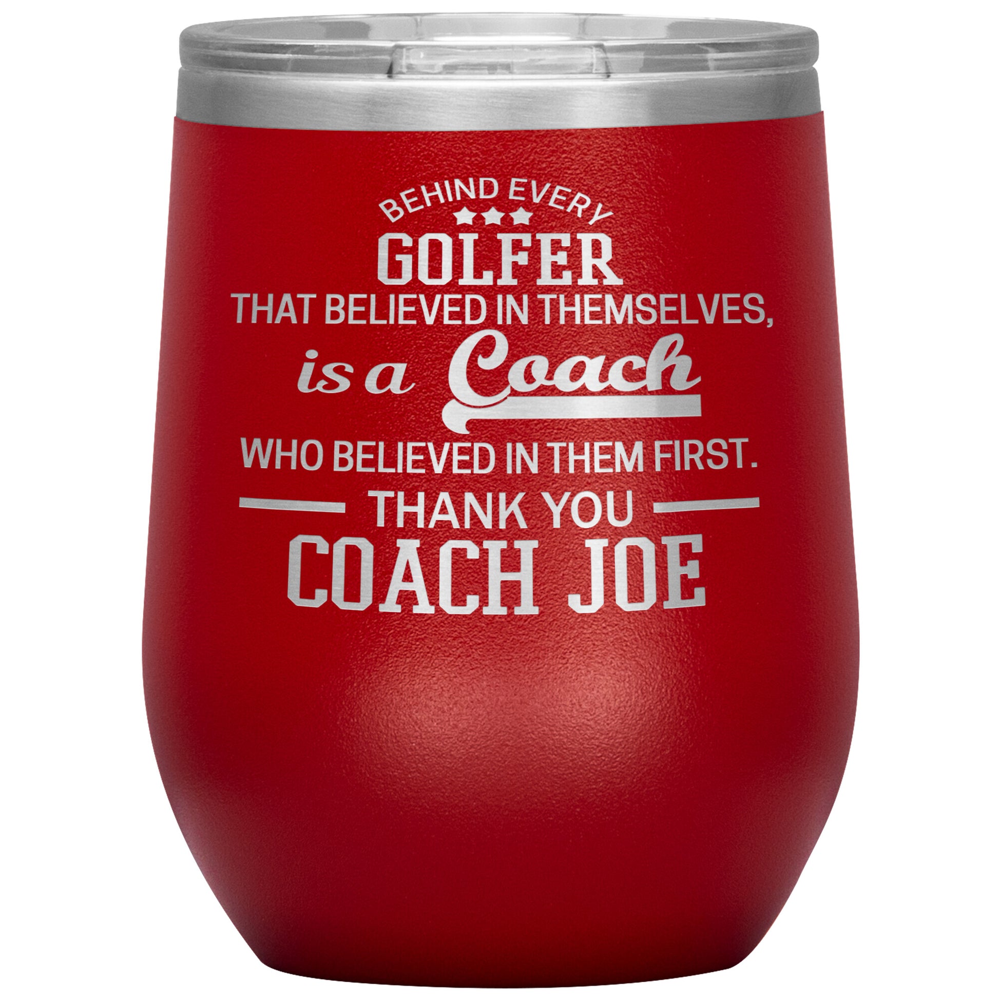 Behind Every Sports Coach Golf Tumbler