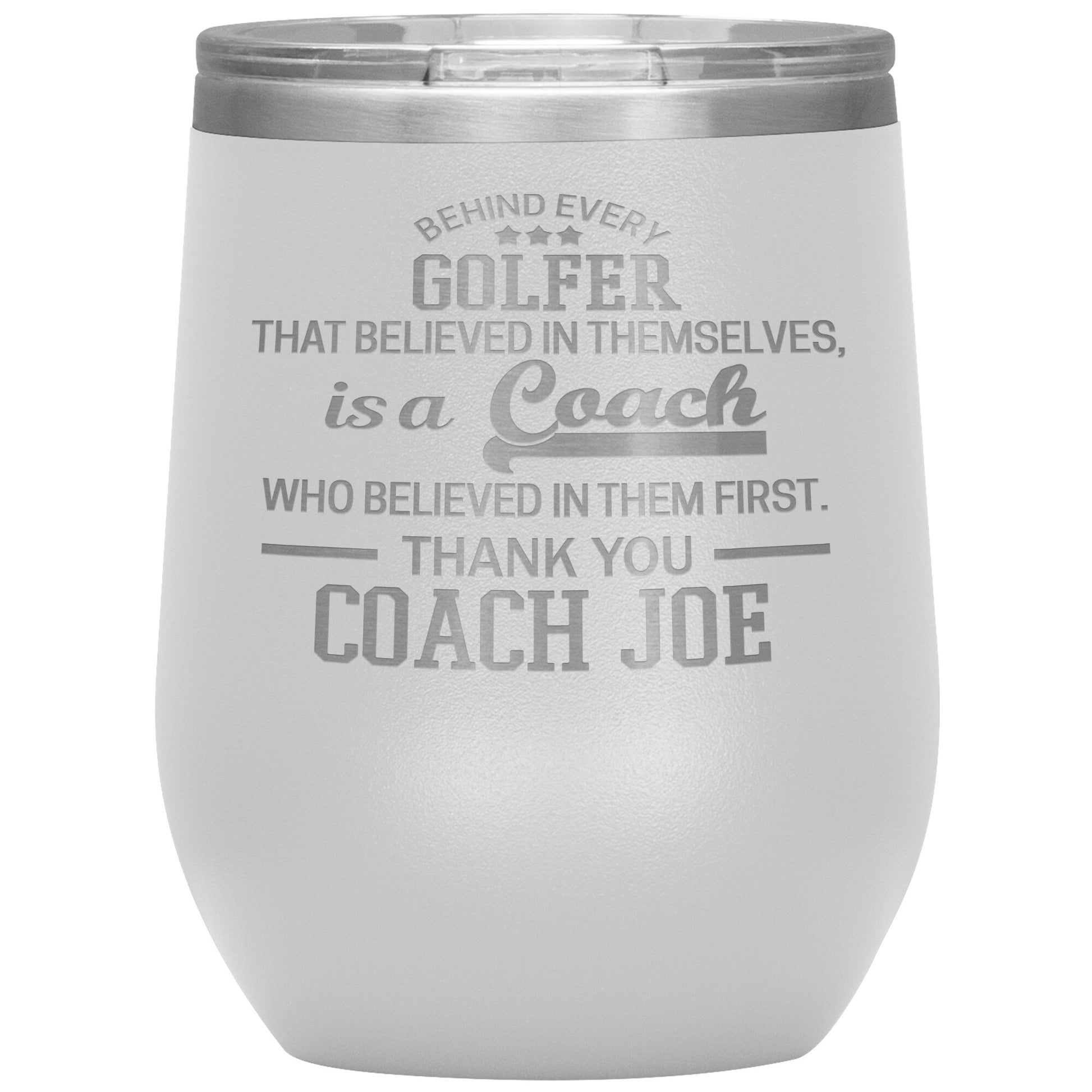 Behind Every Sports Coach Golf Tumbler