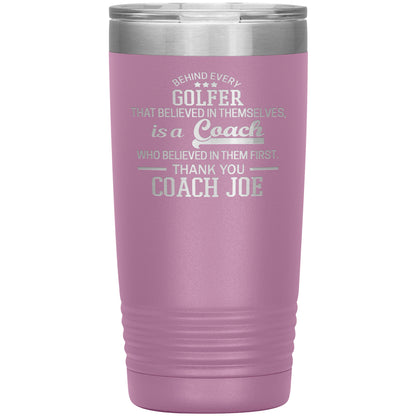 Behind Every Sports Coach Golf Tumbler