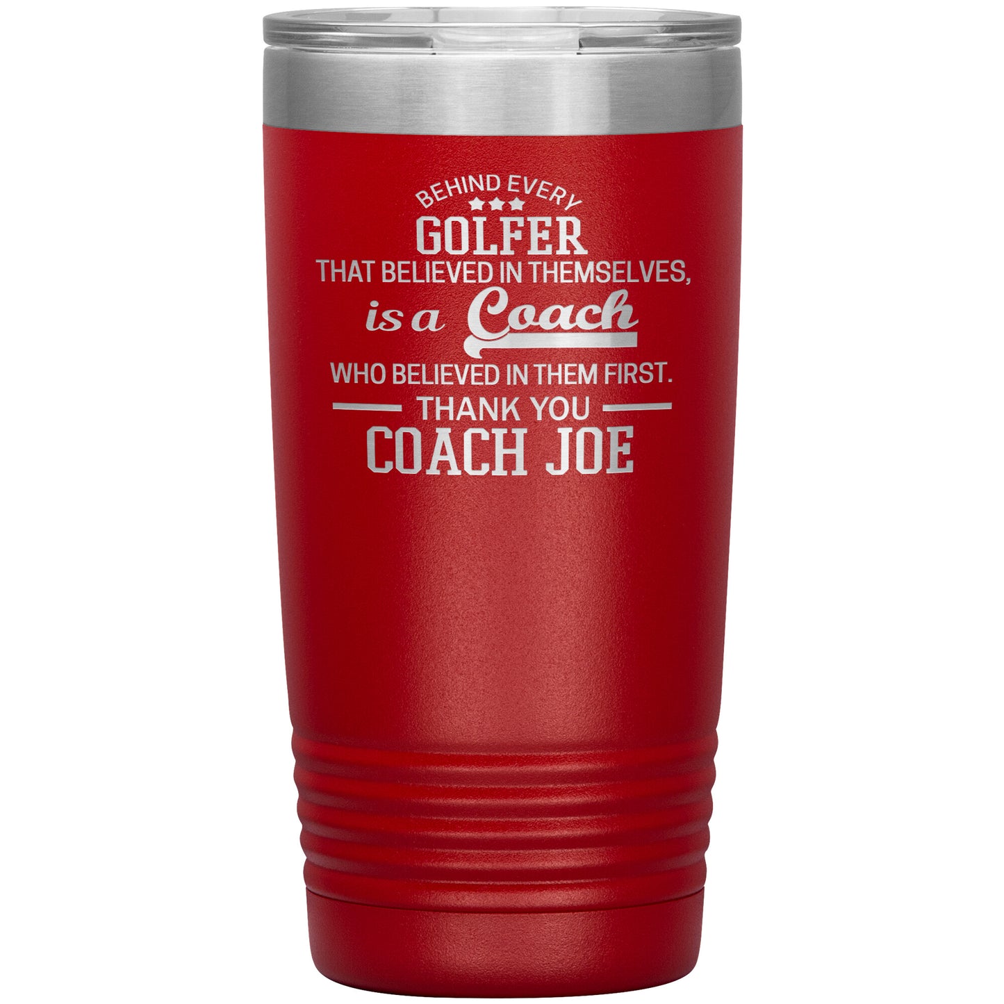 Behind Every Sports Coach Golf Tumbler