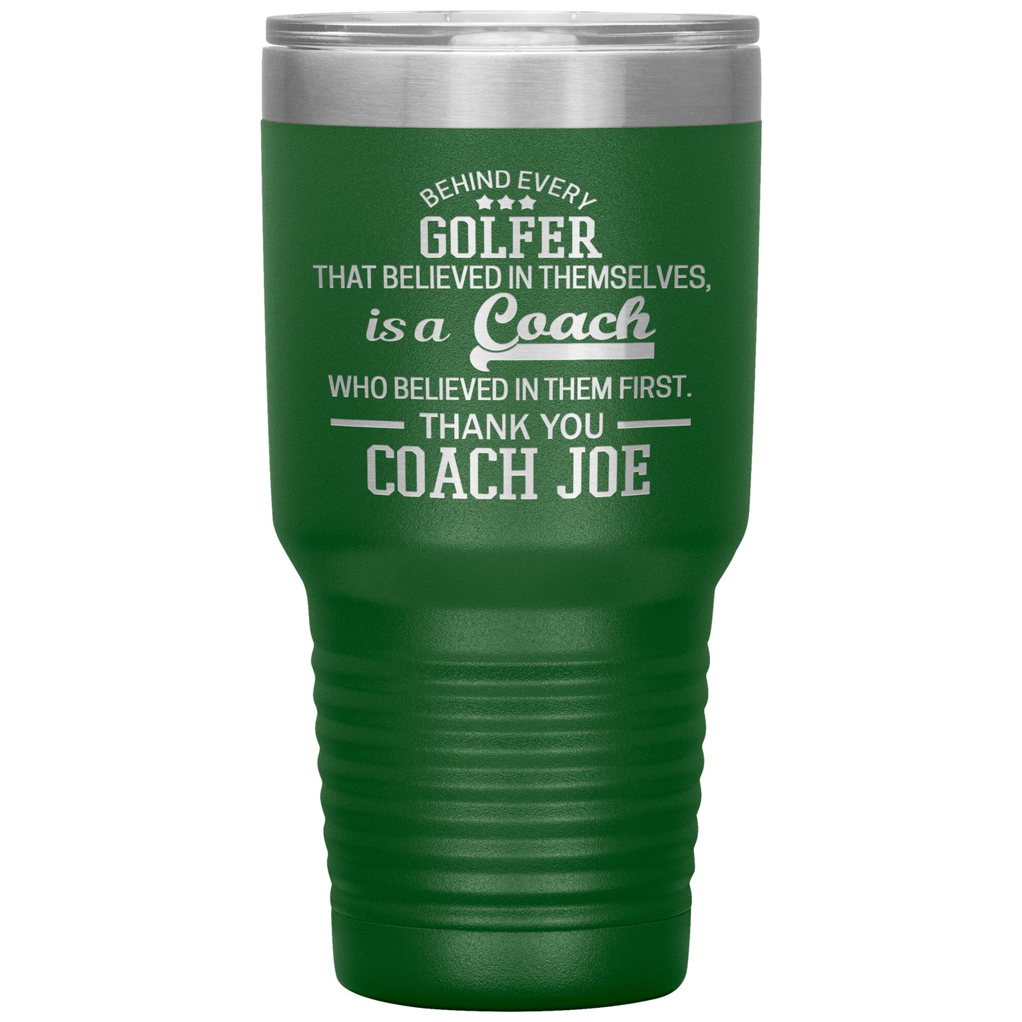Behind Every Sports Coach Golf Tumbler