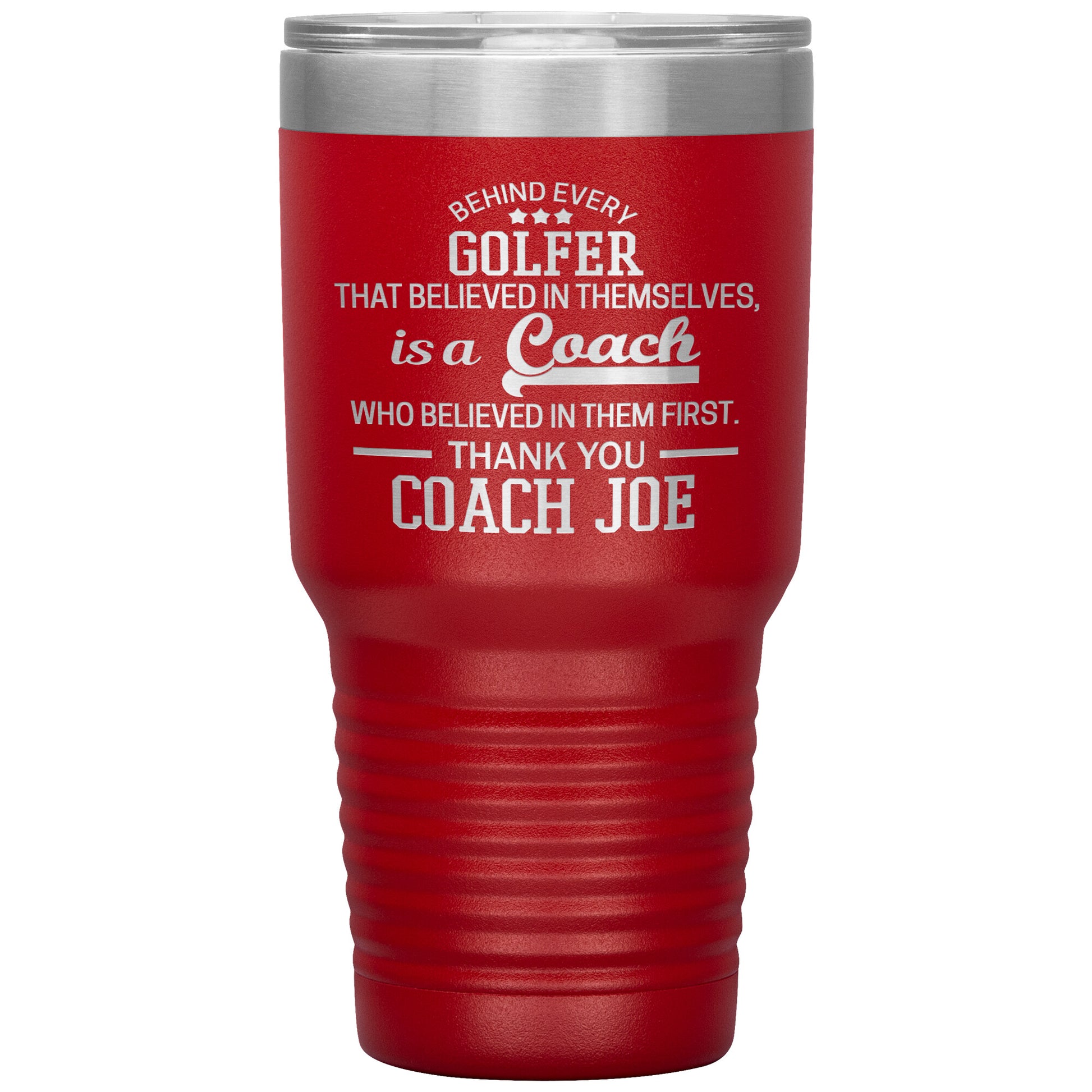 Behind Every Sports Coach Golf Tumbler