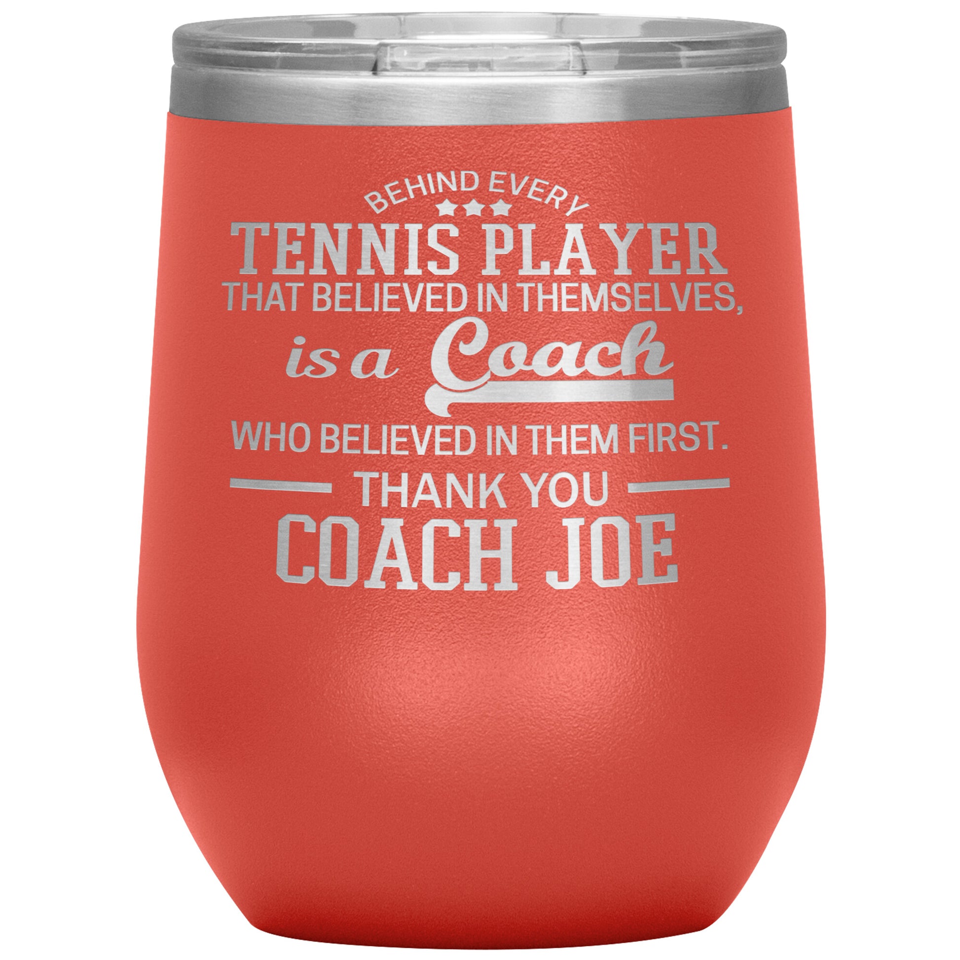Behind Every Sports Coach Tennis Tumbler