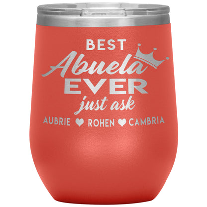 Best Abuela Ever Tumbler