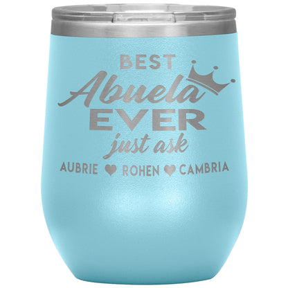 Best Abuela Ever Tumbler