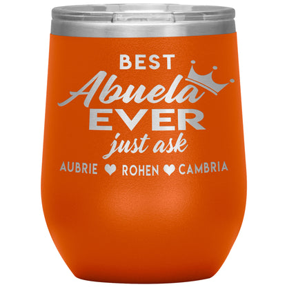 Best Abuela Ever Tumbler