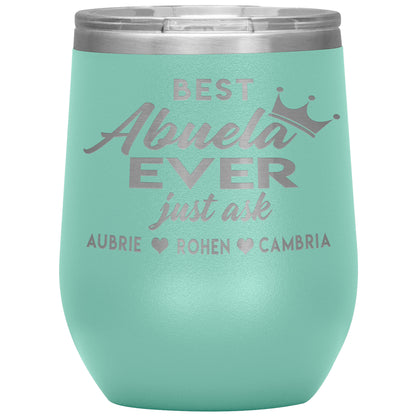 Best Abuela Ever Tumbler