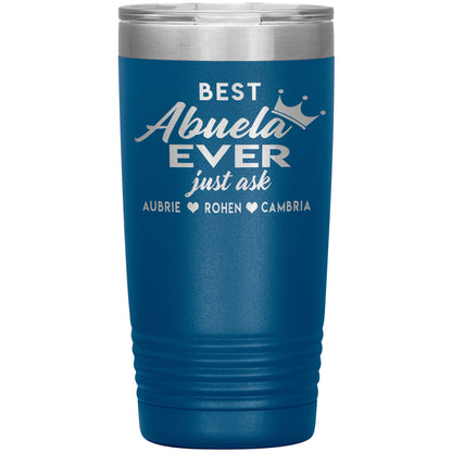 Best Abuela Ever Tumbler
