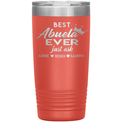 Best Abuela Ever Tumbler