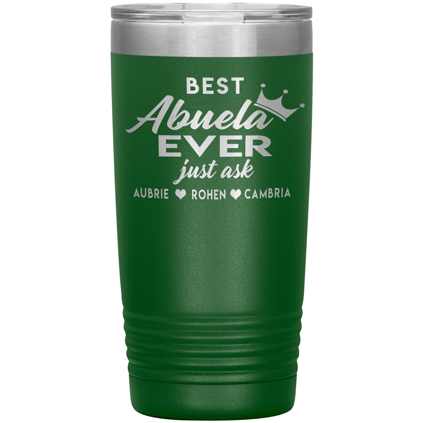 Best Abuela Ever Tumbler