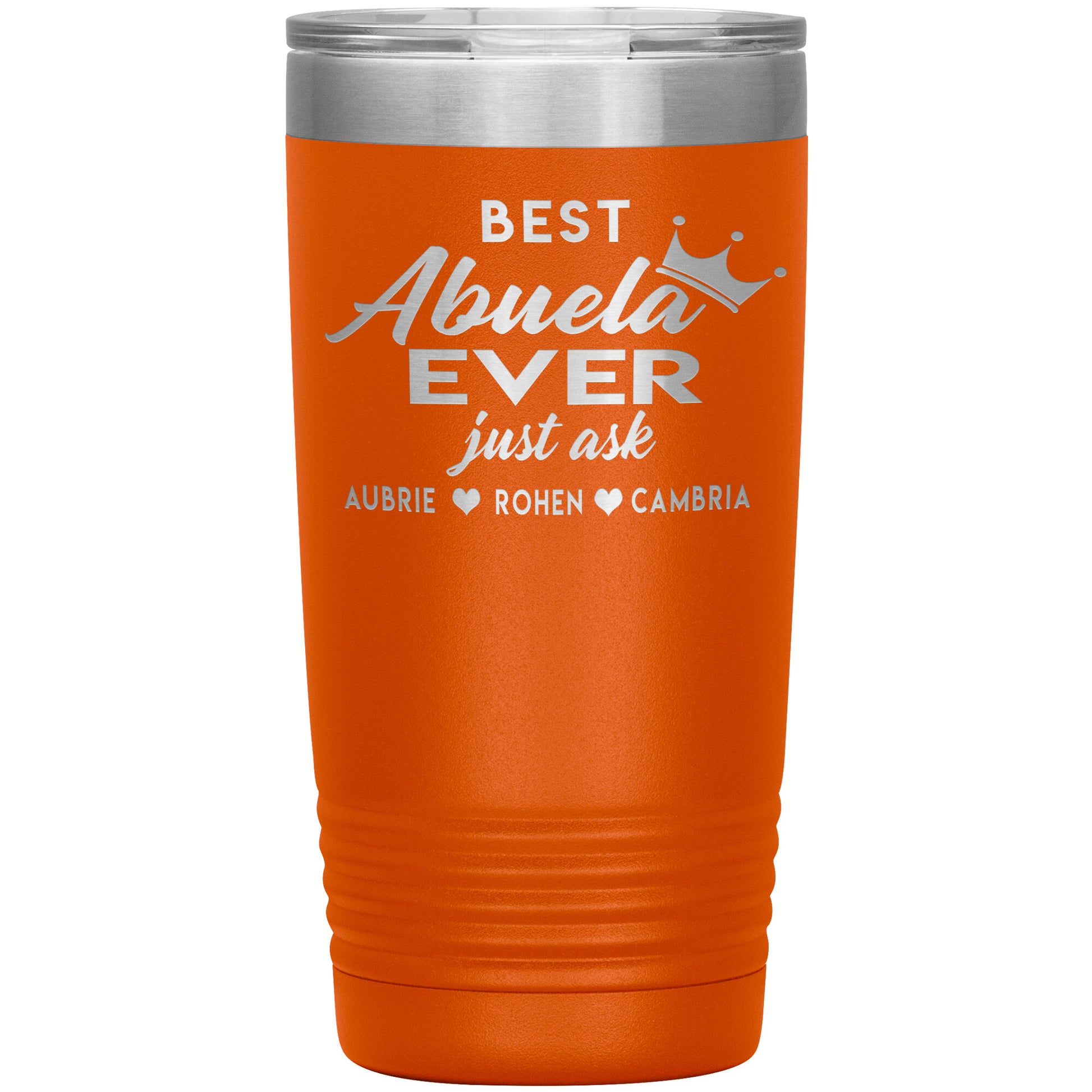 Best Abuela Ever Tumbler