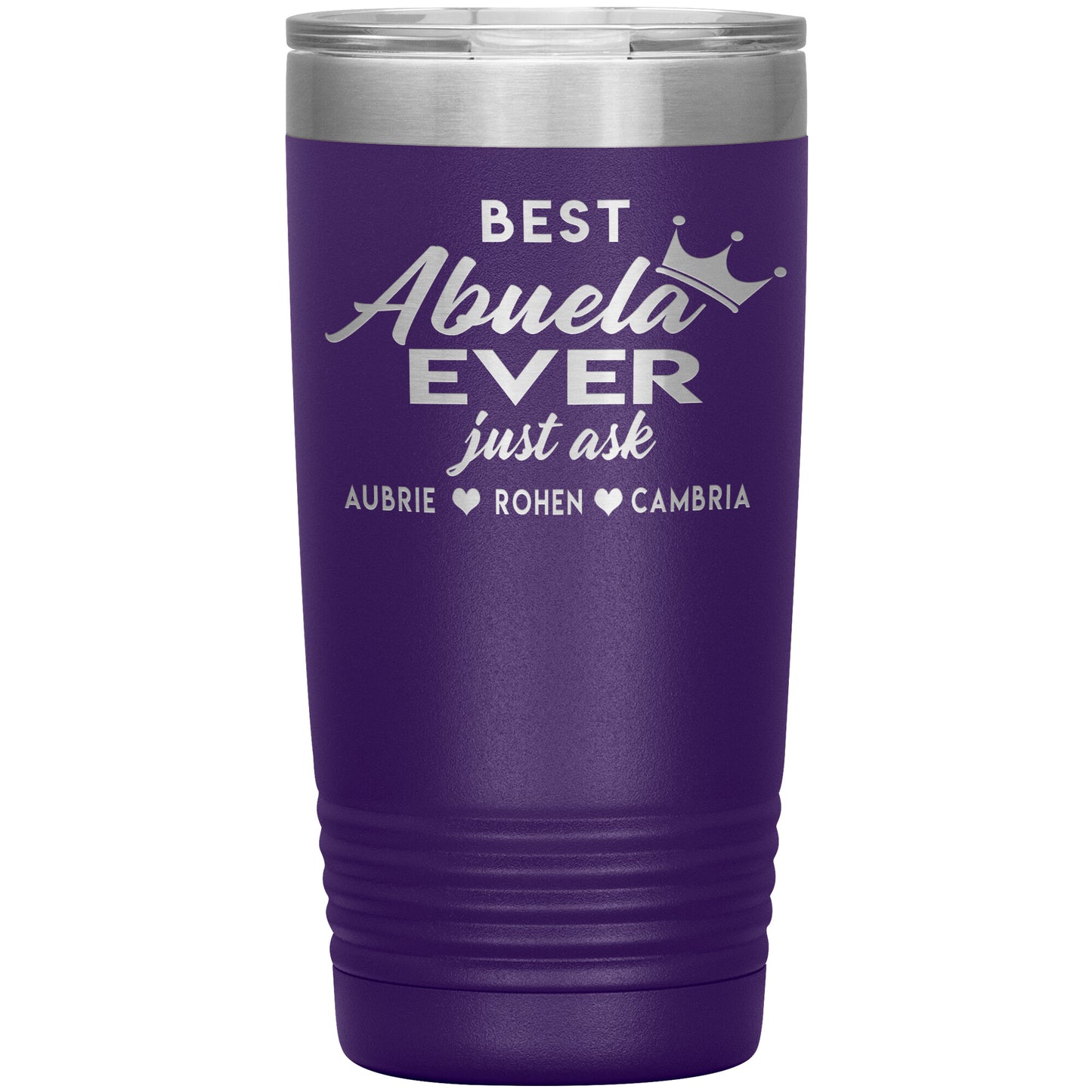 Best Abuela Ever Tumbler