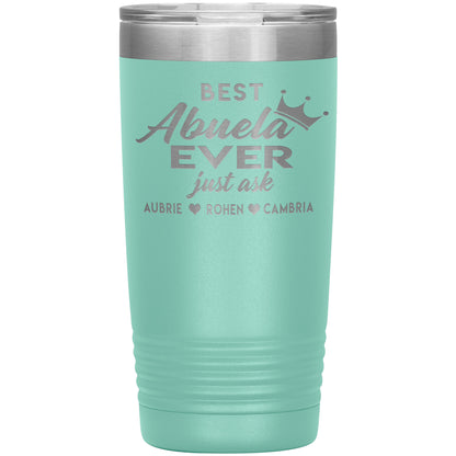 Best Abuela Ever Tumbler