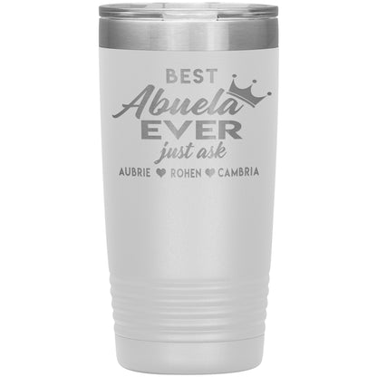 Best Abuela Ever Tumbler