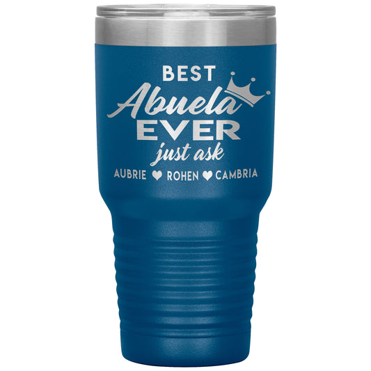 Best Abuela Ever Tumbler