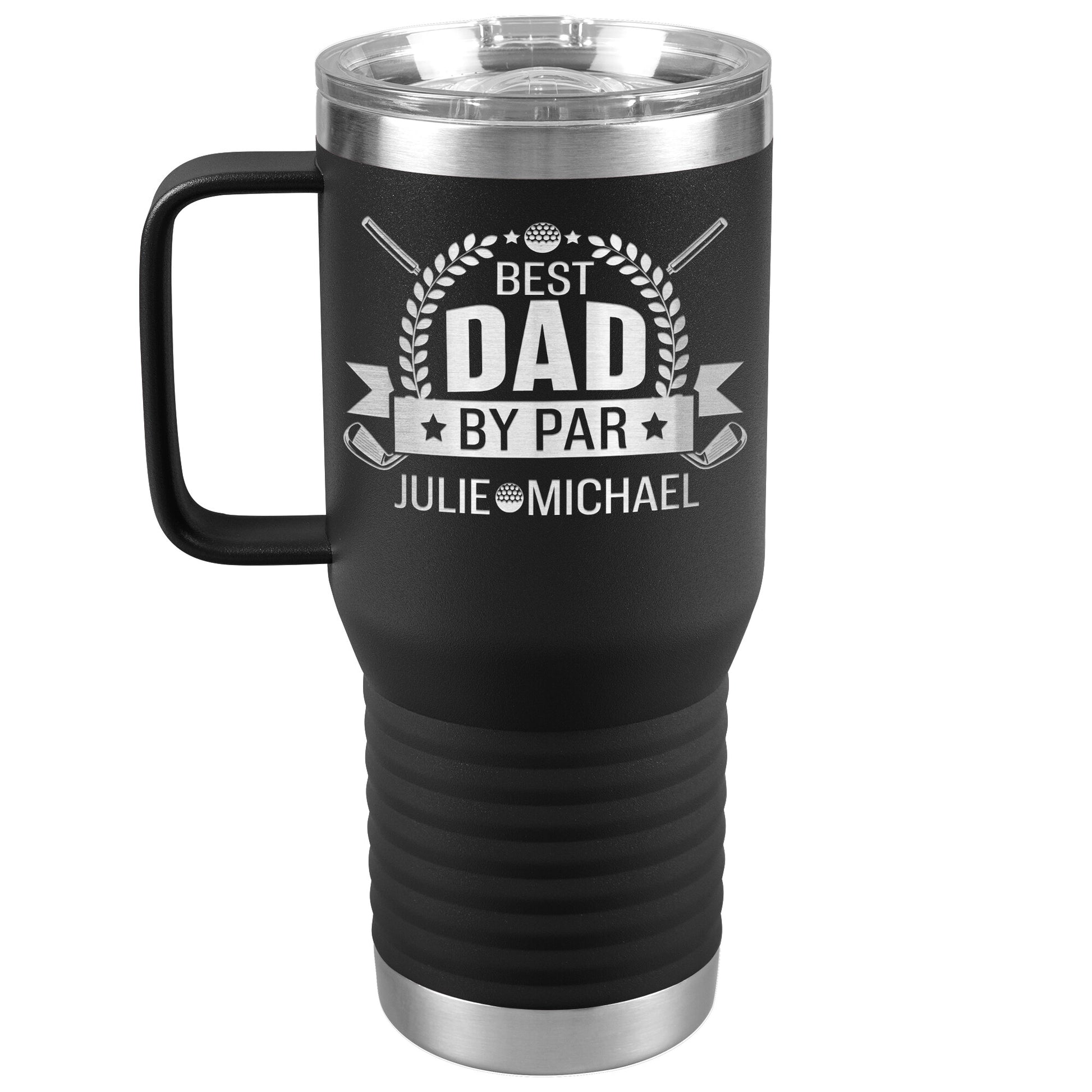 Best Dad by Par Golf Tumbler