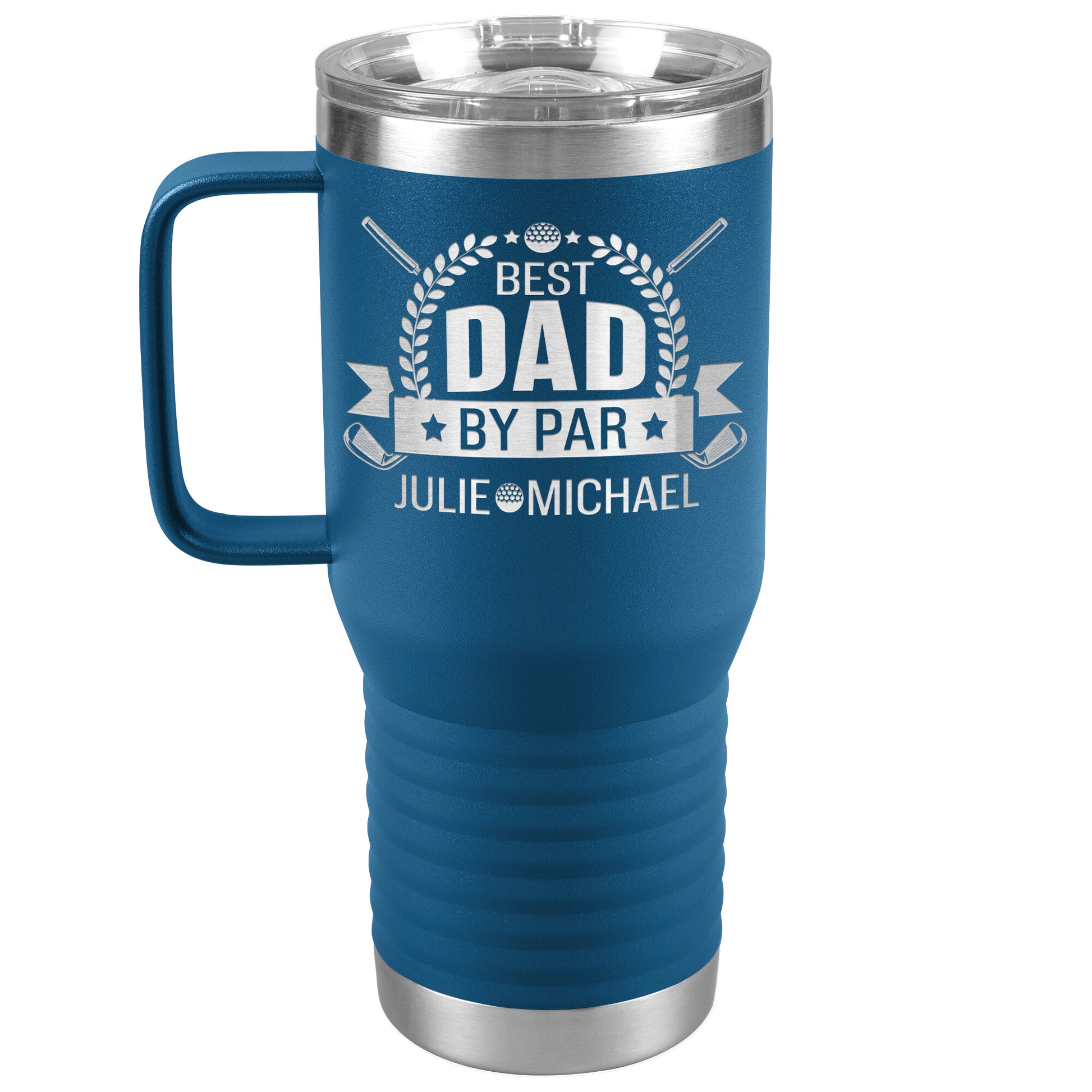 Best Dad by Par Golf Tumbler