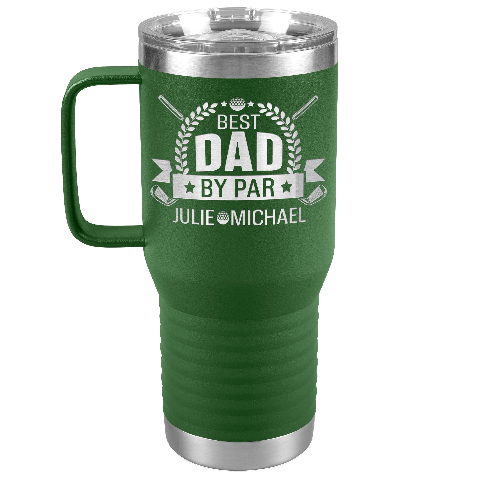 Best Dad by Par Golf Tumbler