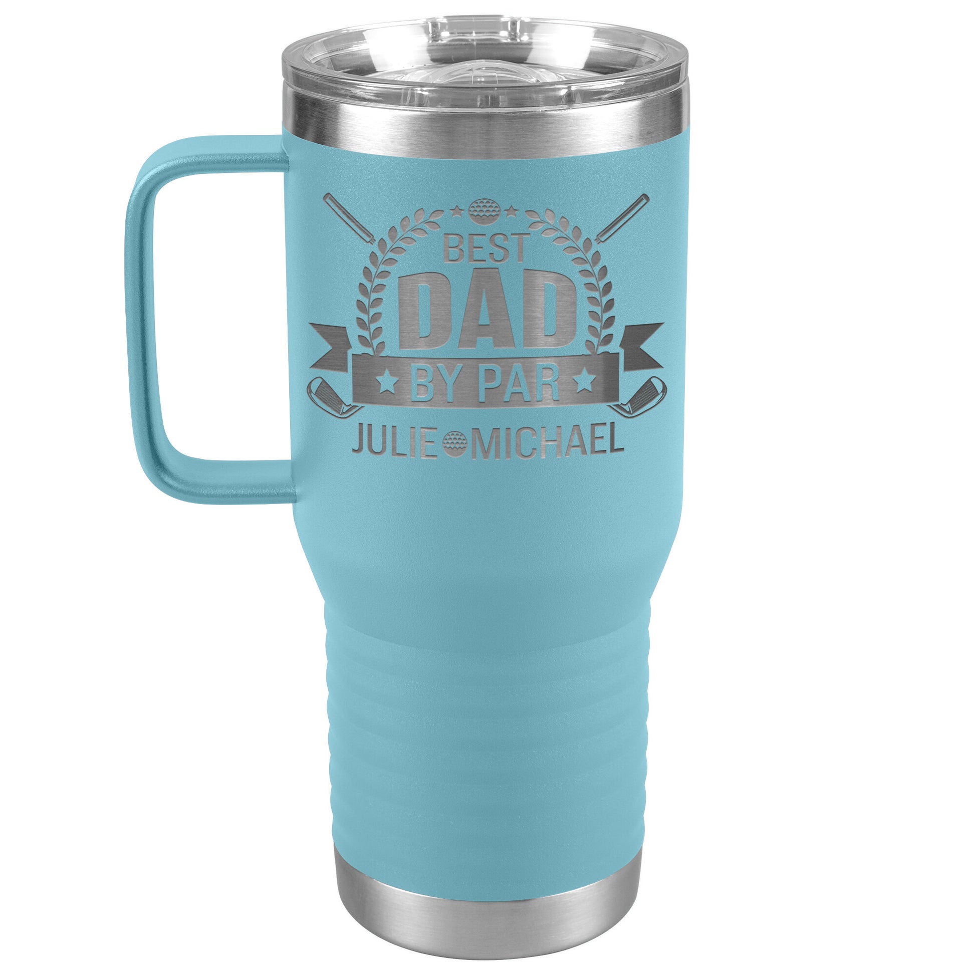 Best Dad by Par Golf Tumbler