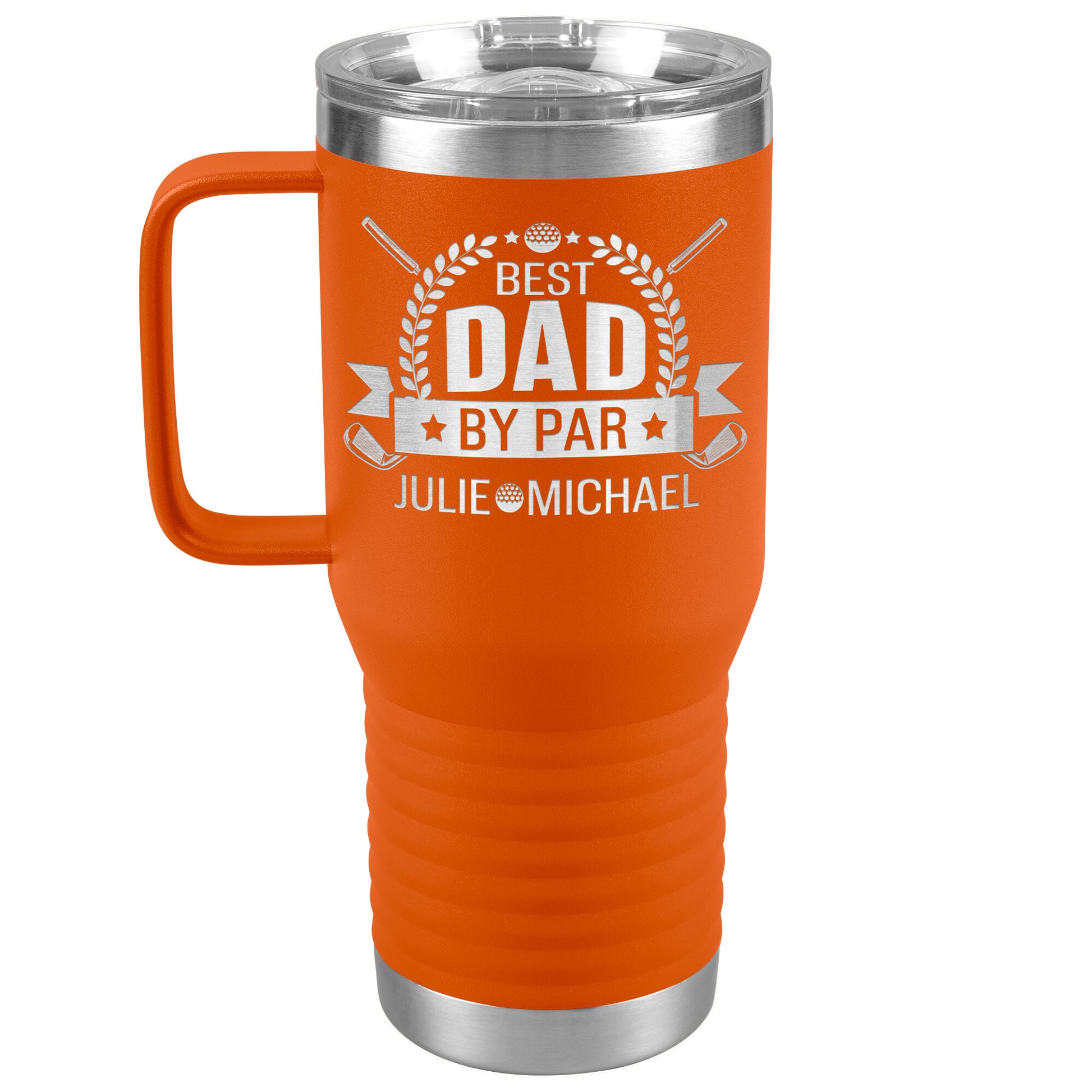 Best Dad by Par Golf Tumbler