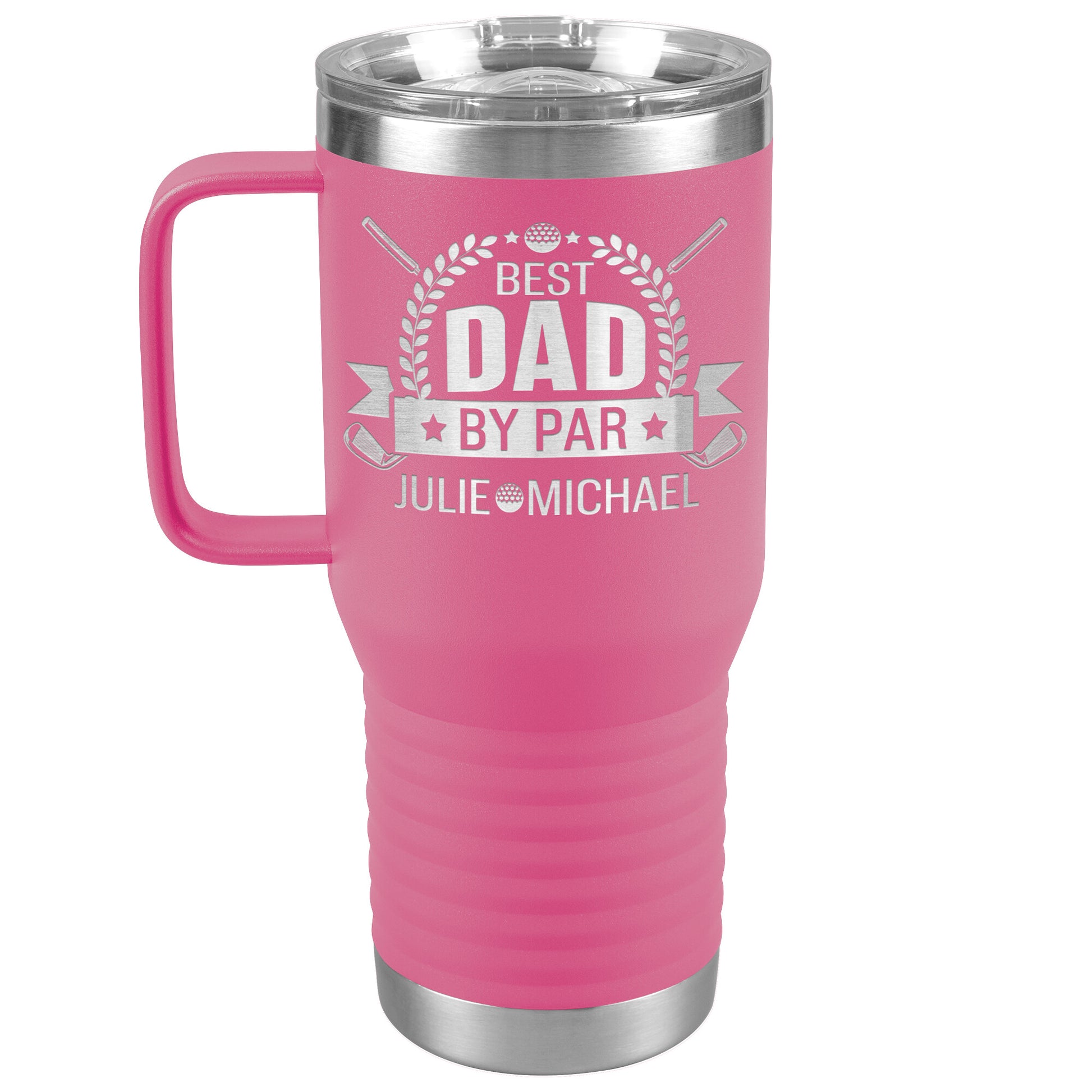 Best Dad by Par Golf Tumbler