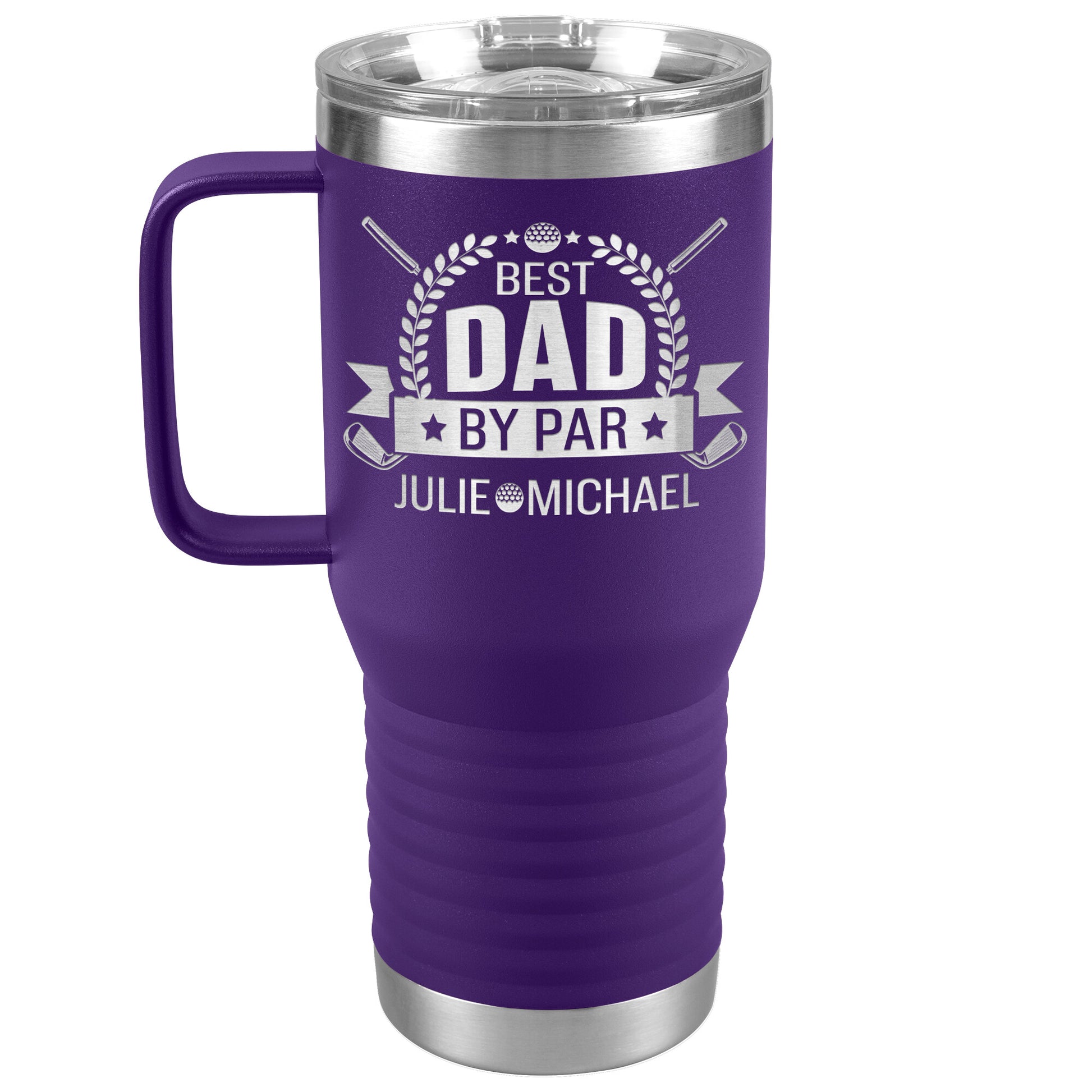 Best Dad by Par Golf Tumbler
