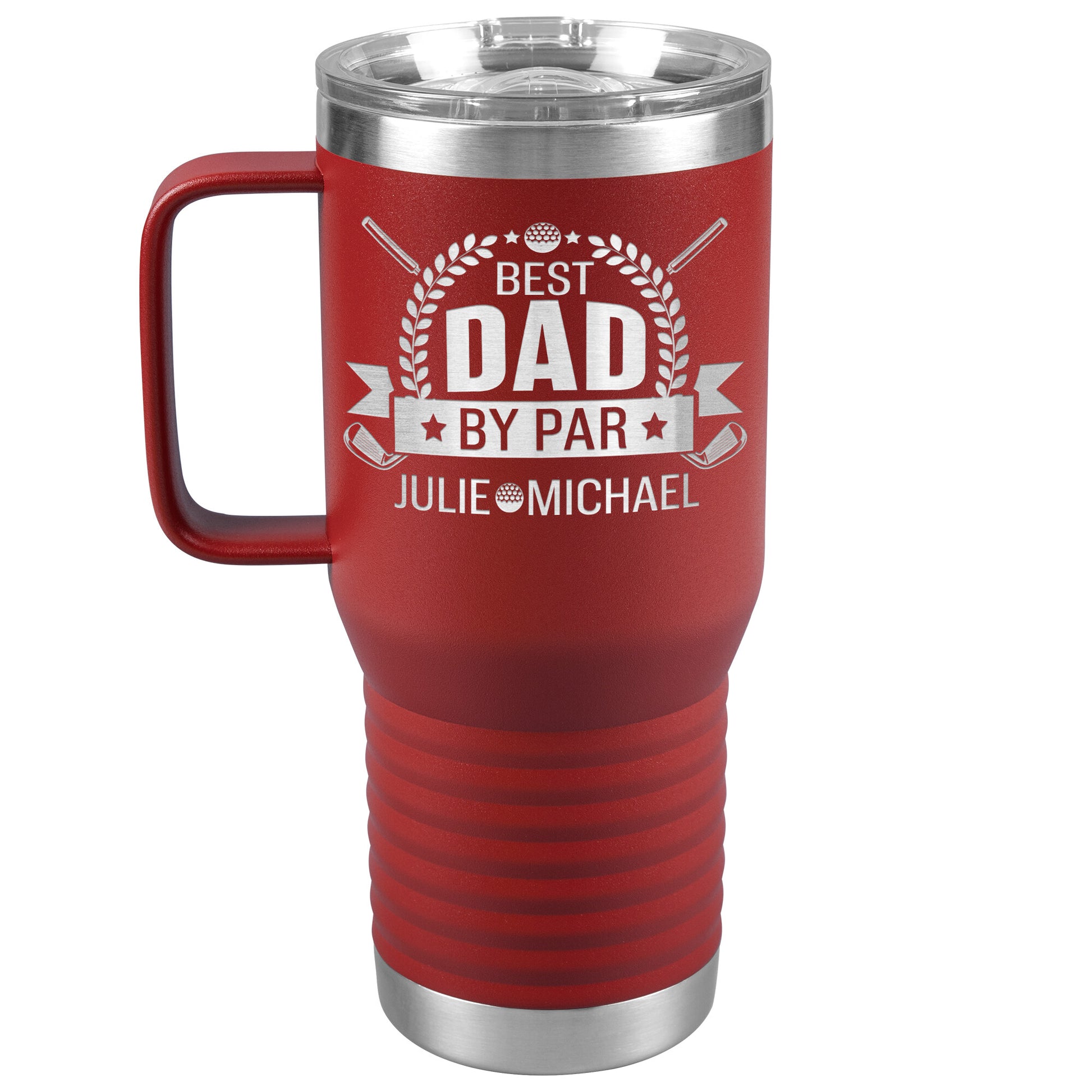Best Dad by Par Golf Tumbler