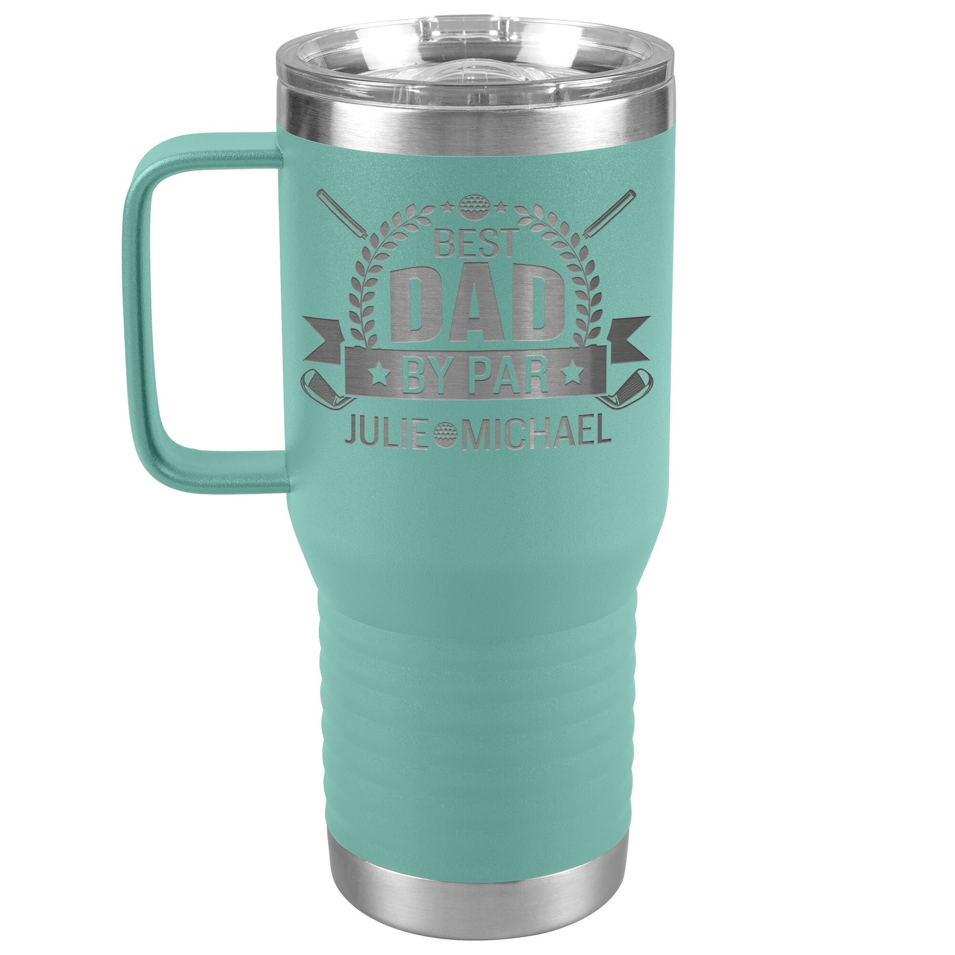 Best Dad by Par Golf Tumbler