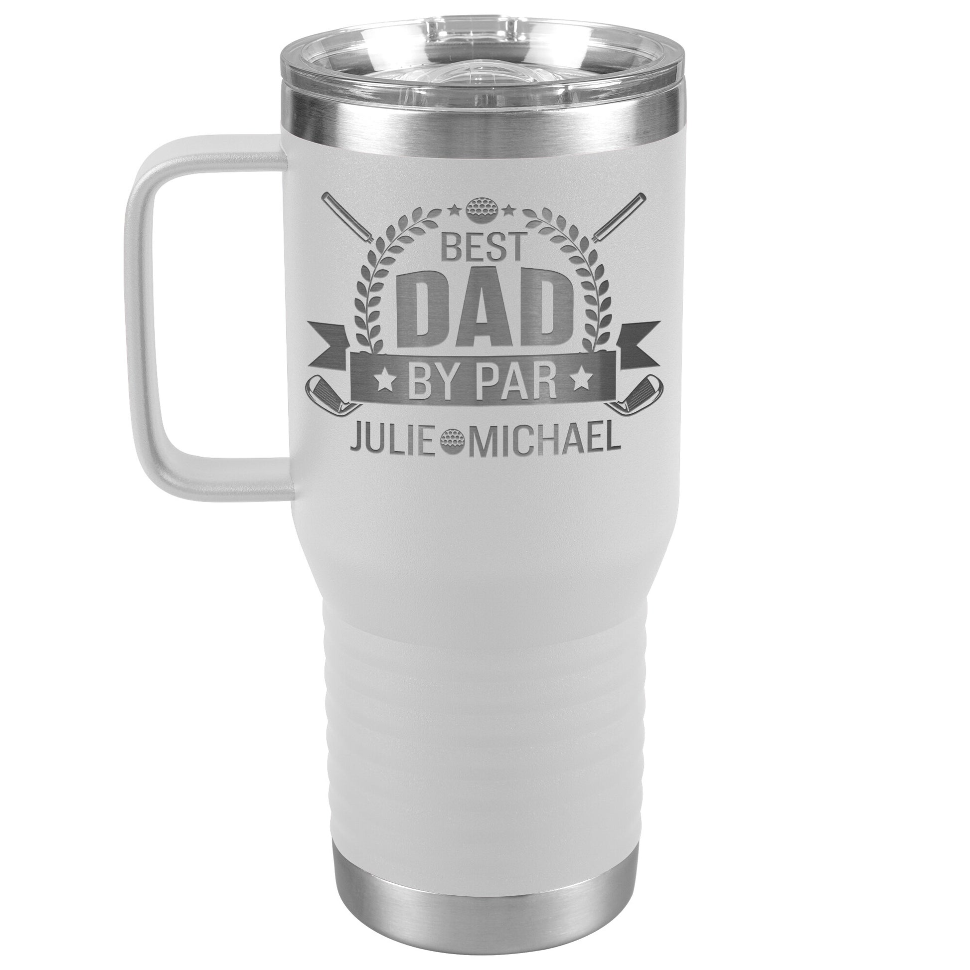 Best Dad by Par Golf Tumbler