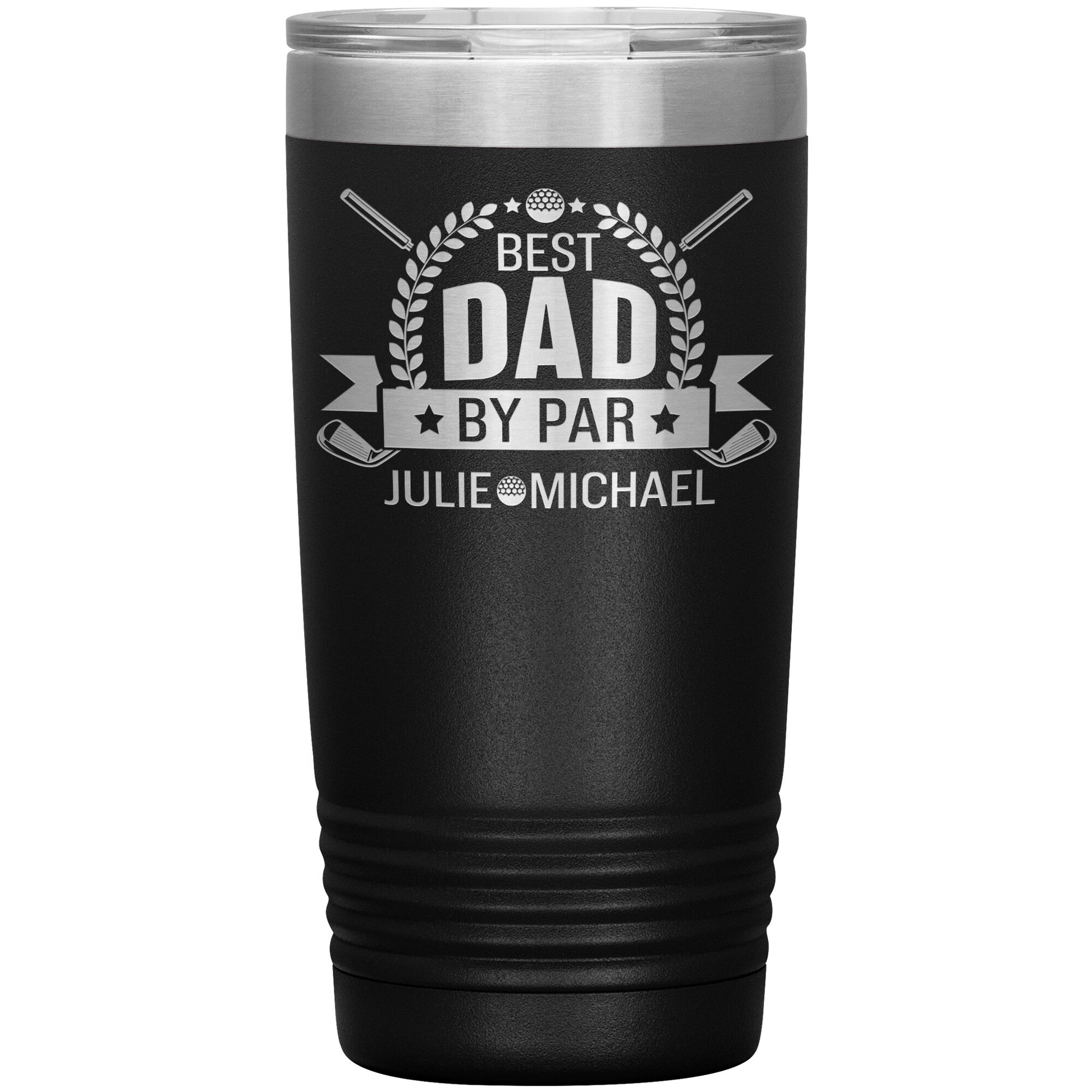 Best Dad by Par Golf Tumbler