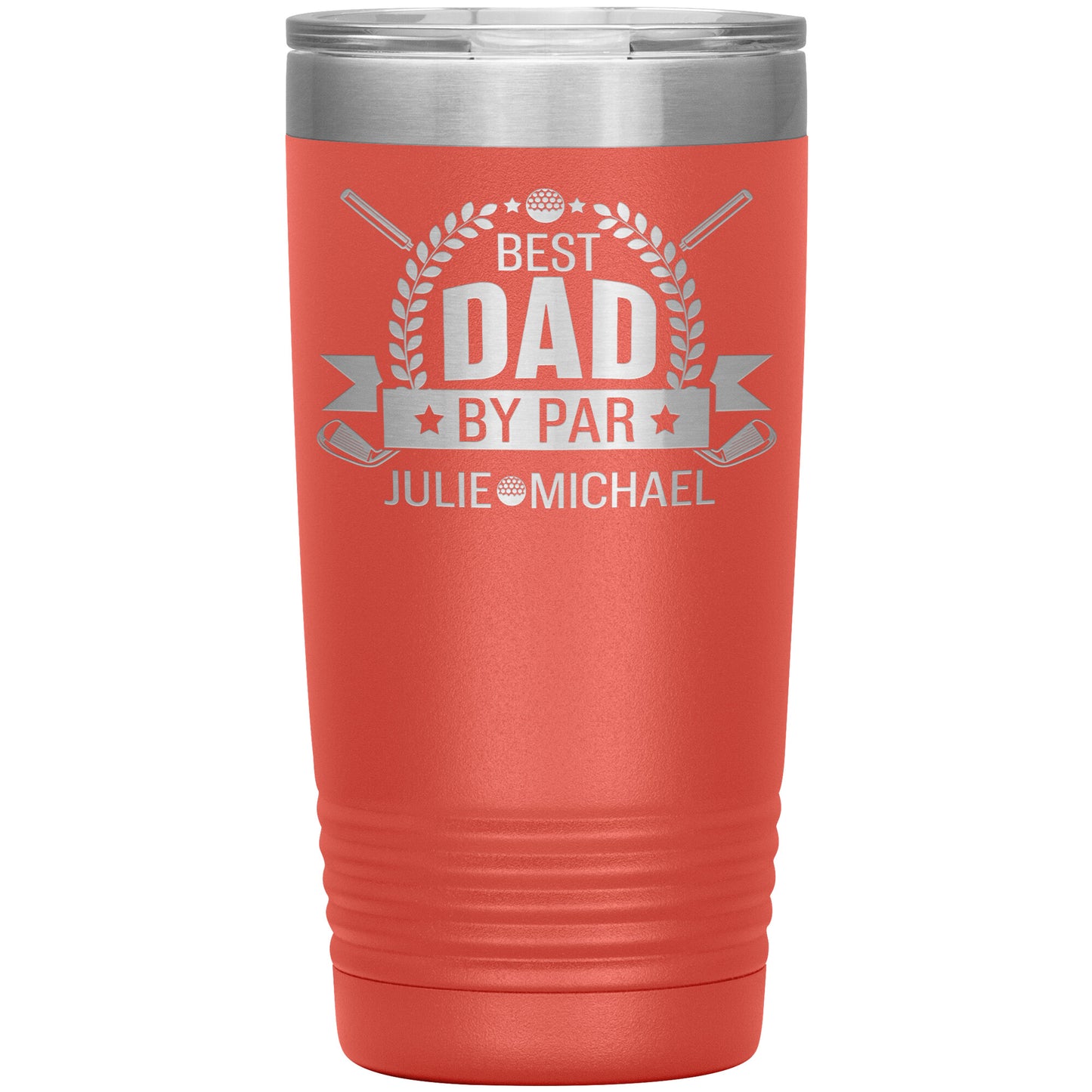Best Dad by Par Golf Tumbler