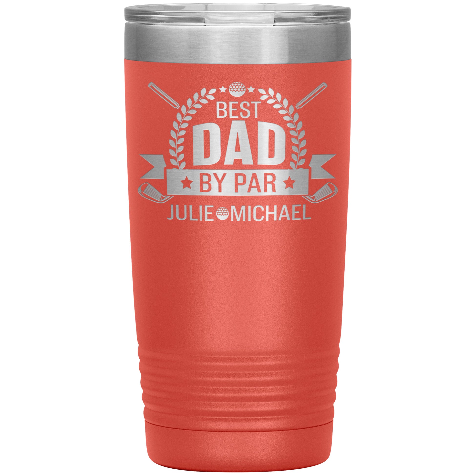 Best Dad by Par Golf Tumbler