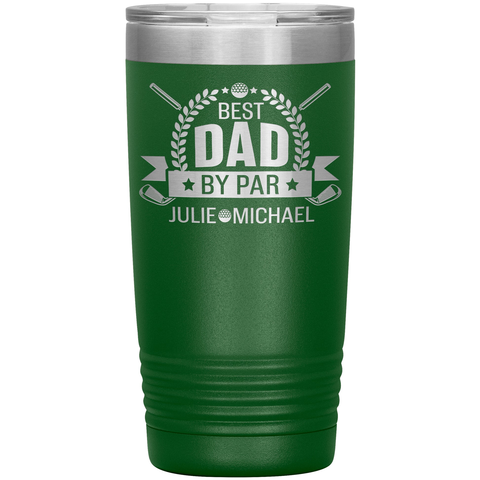 Best Dad by Par Golf Tumbler