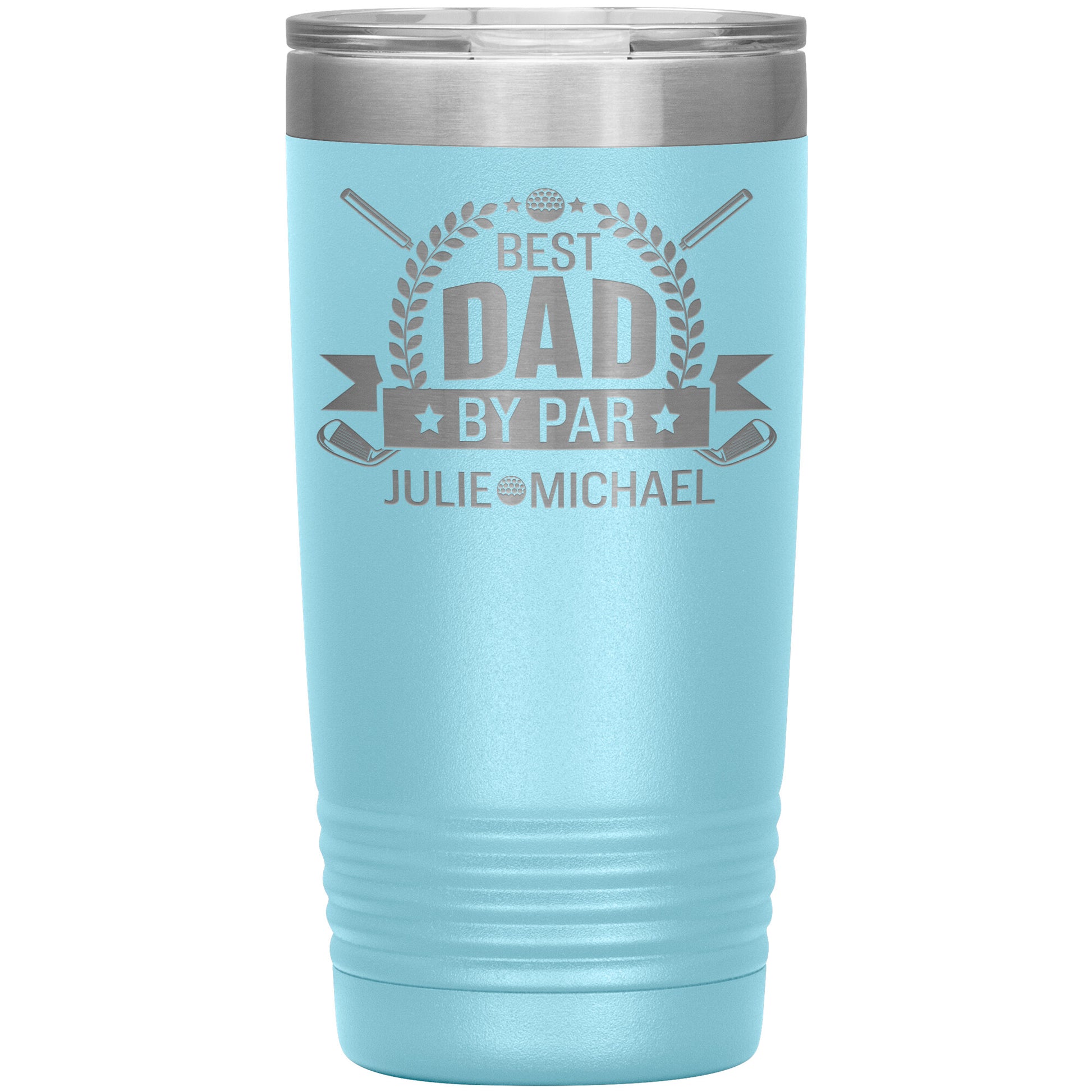 Best Dad by Par Golf Tumbler