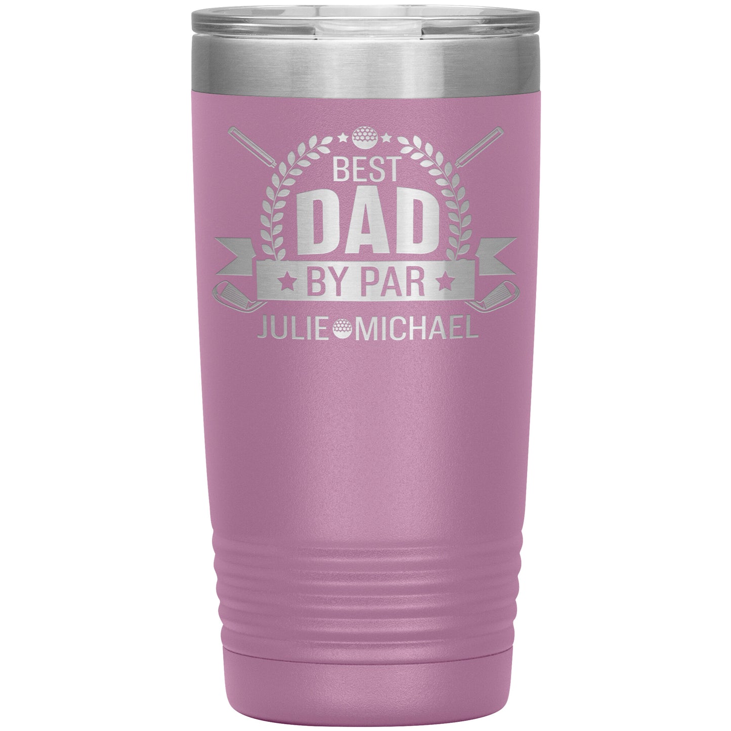 Best Dad by Par Golf Tumbler