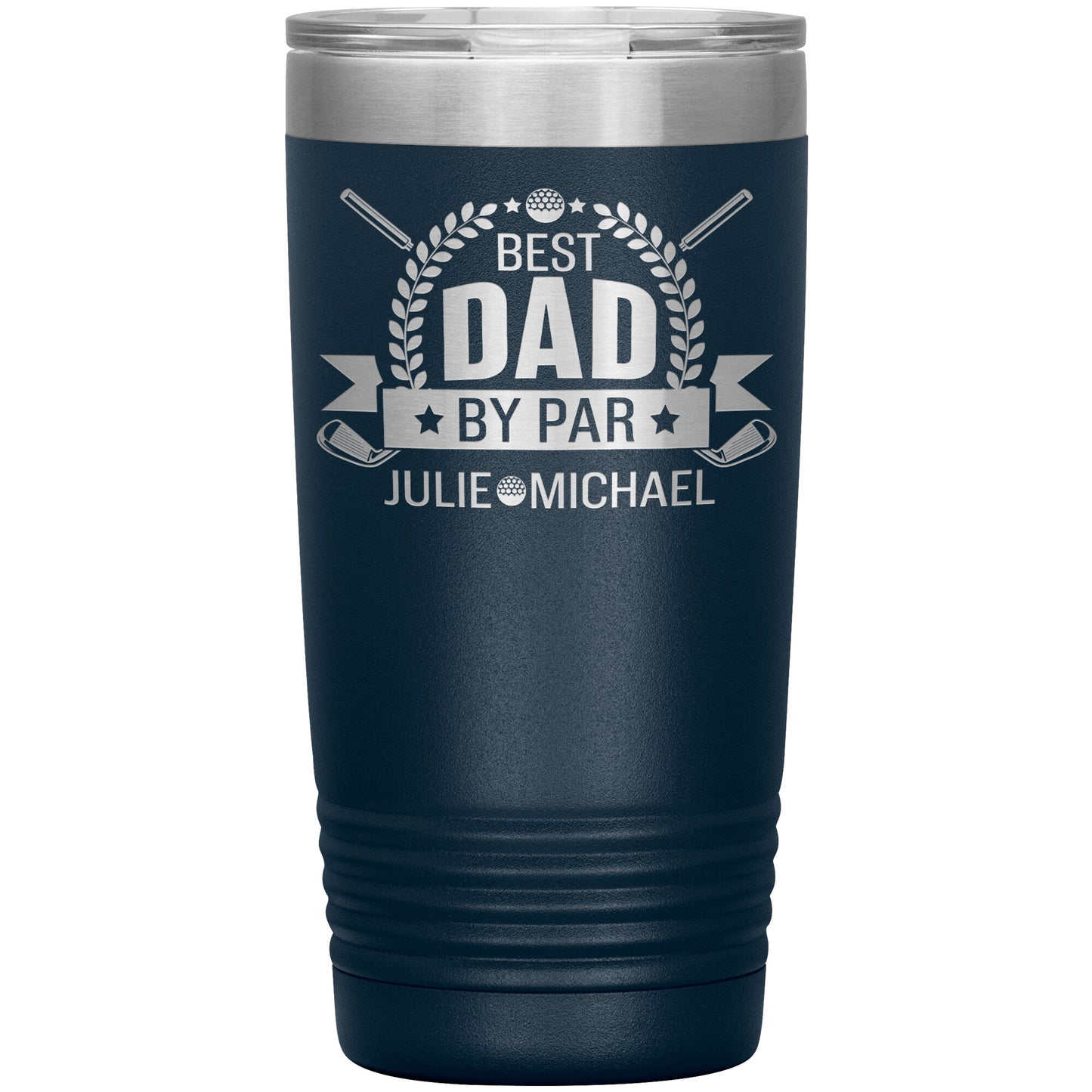 Best Dad by Par Golf Tumbler