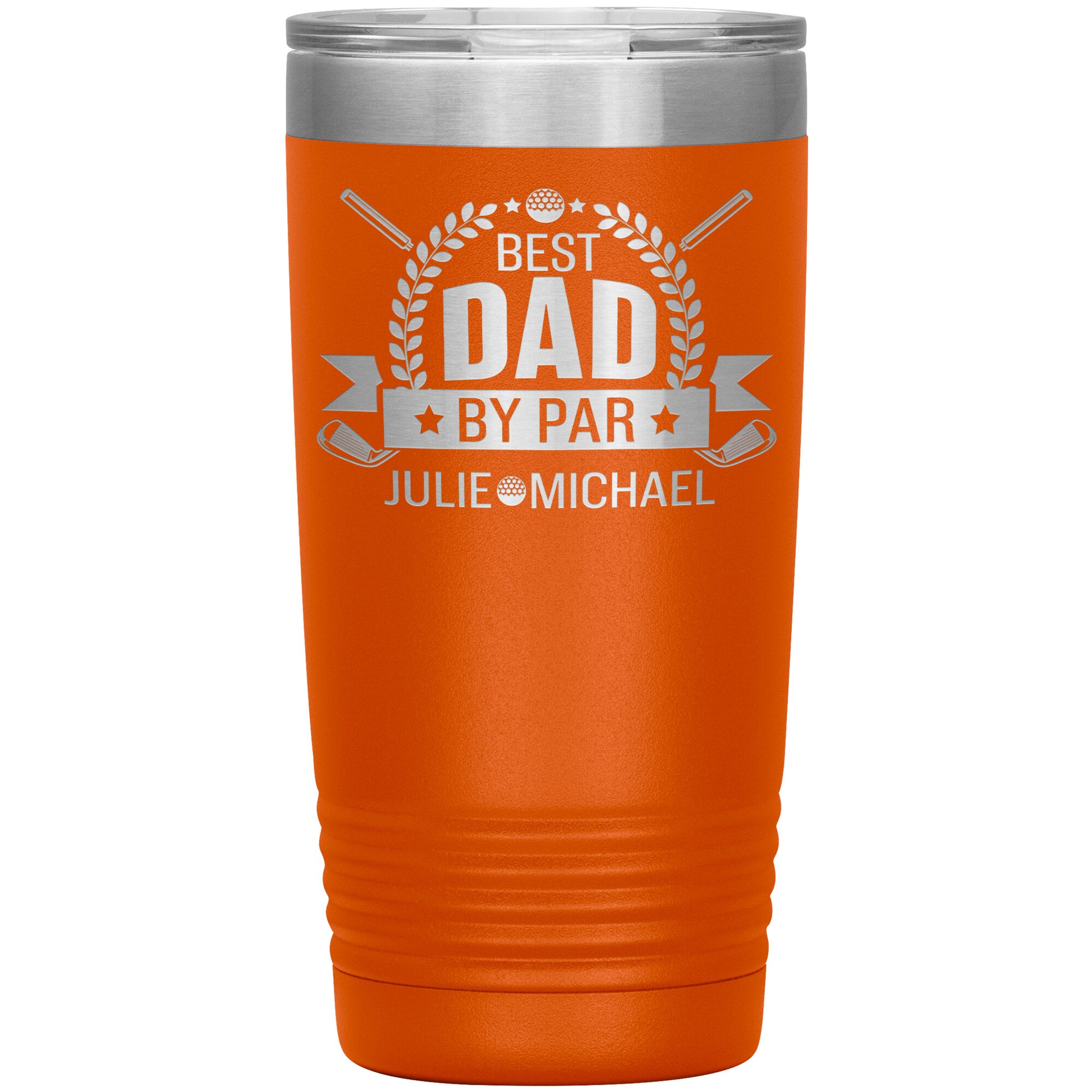 Best Dad by Par Golf Tumbler