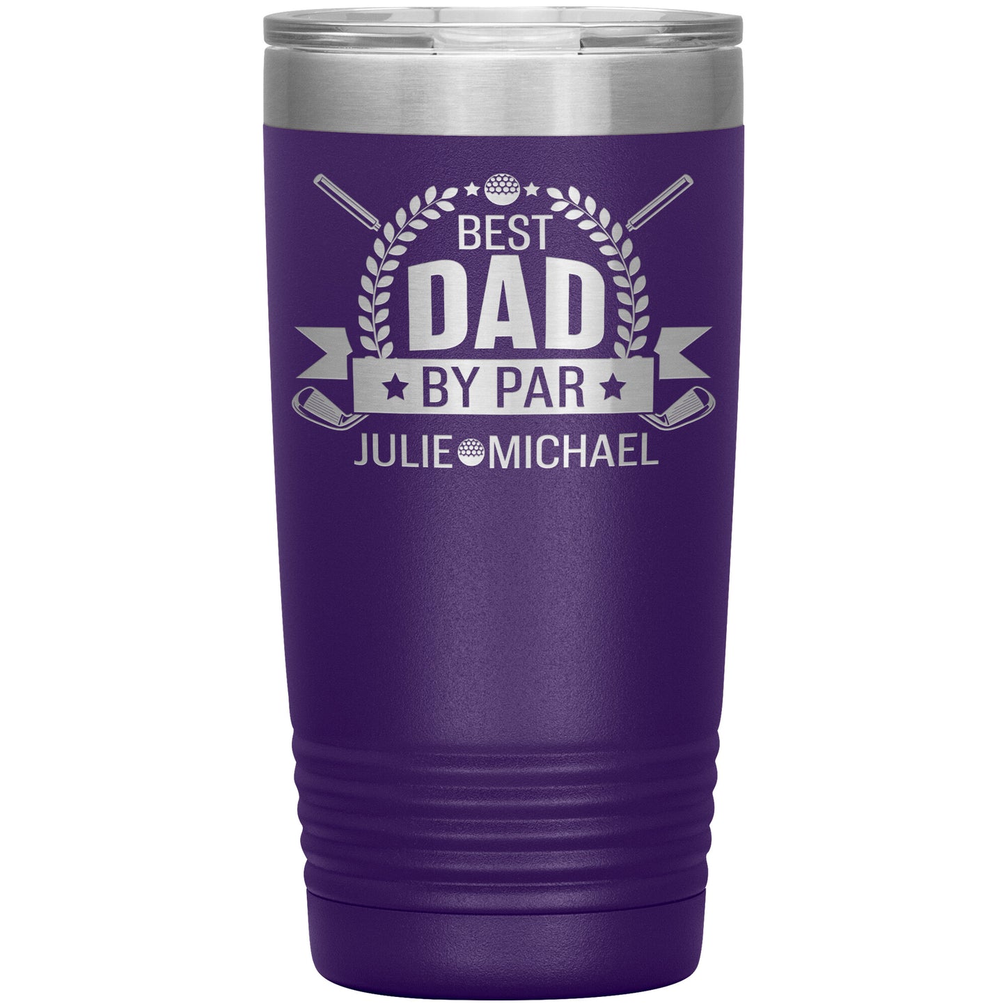 Best Dad by Par Golf Tumbler