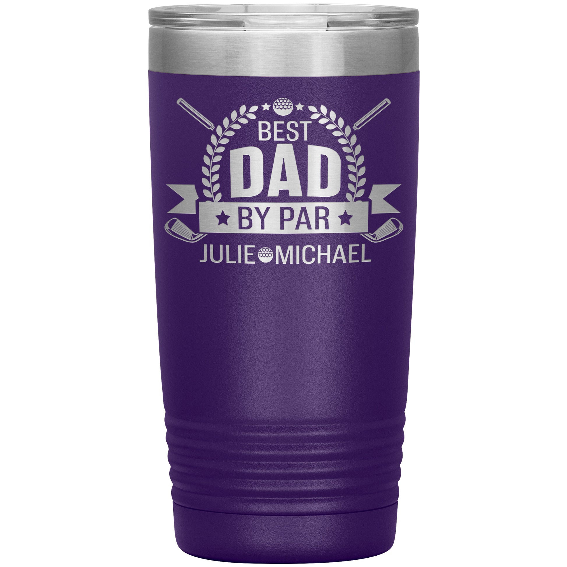 Best Dad by Par Golf Tumbler