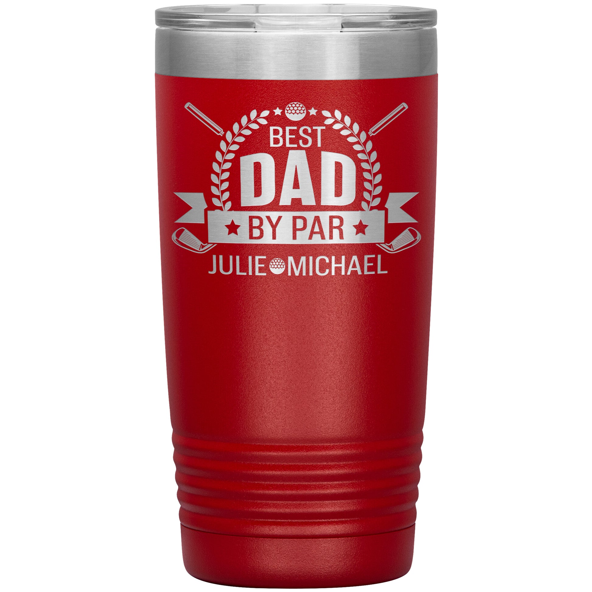 Best Dad by Par Golf Tumbler