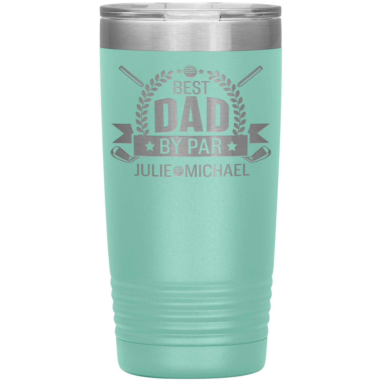 Best Dad by Par Golf Tumbler