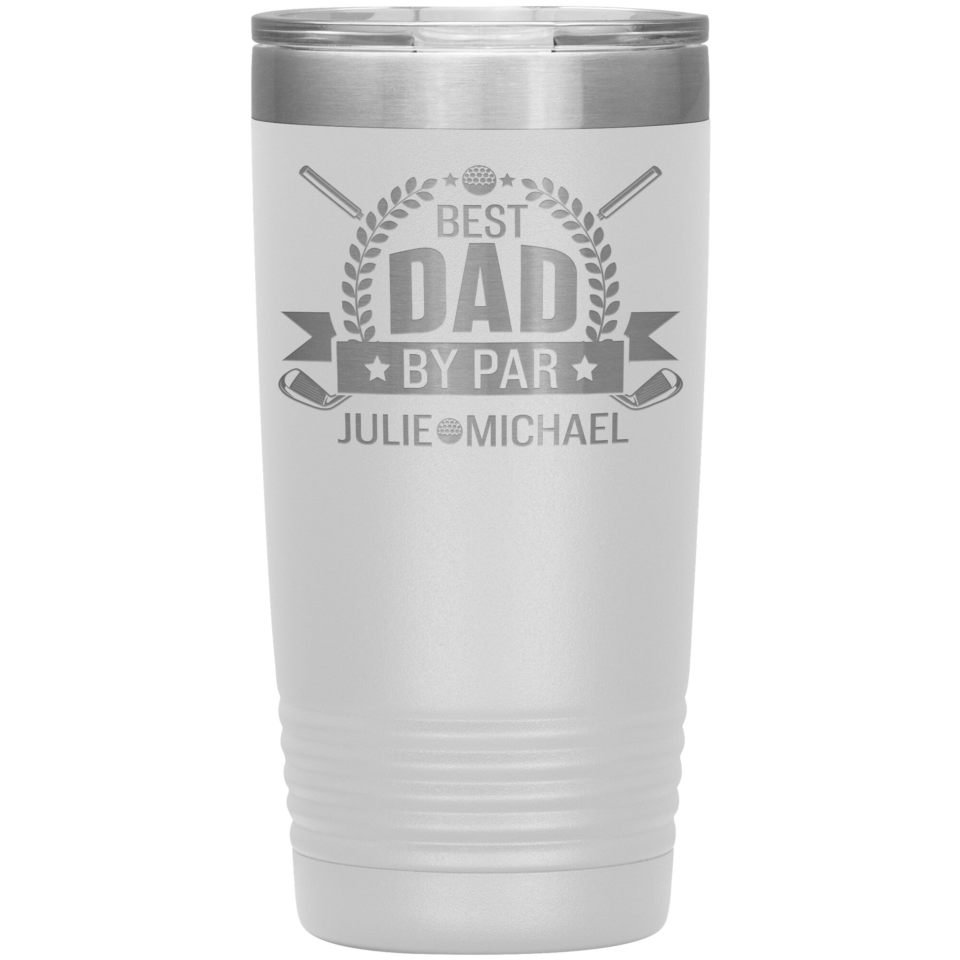 Best Dad by Par Golf Tumbler