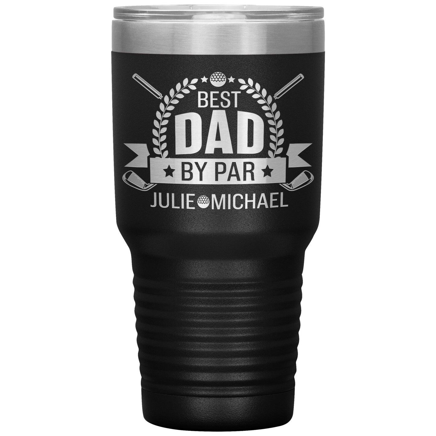 Best Dad by Par Golf Tumbler