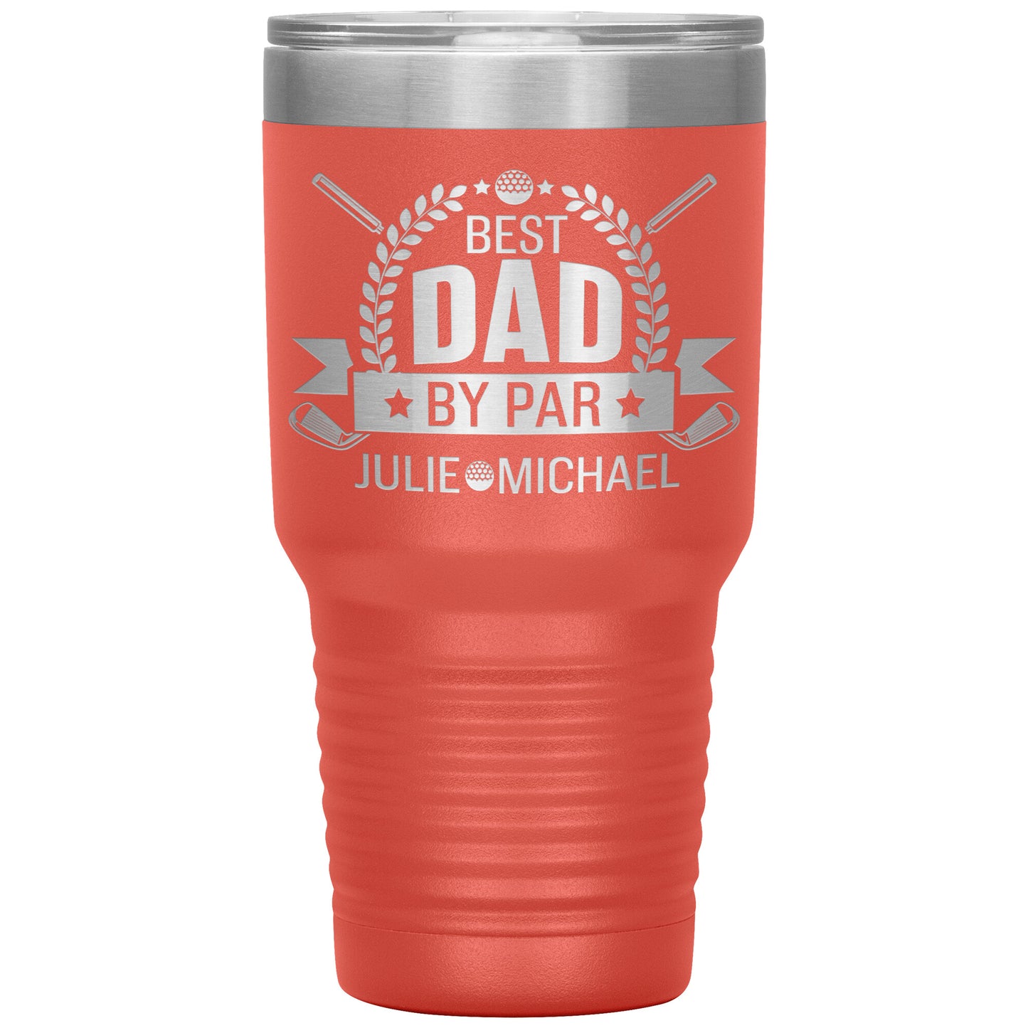 Best Dad by Par Golf Tumbler