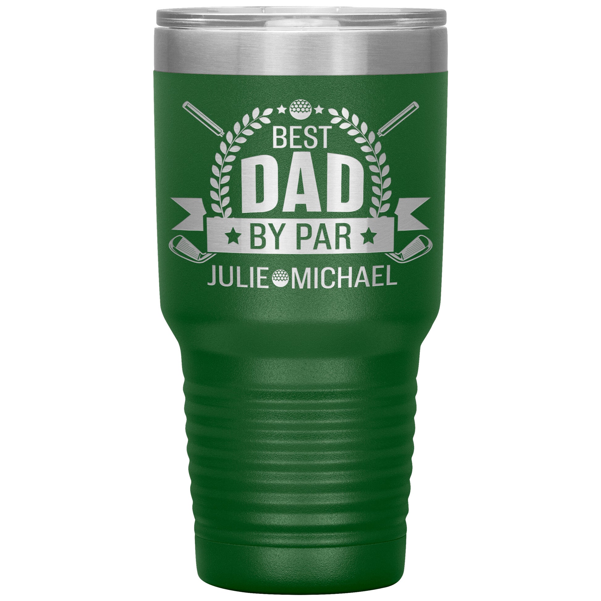 Best Dad by Par Golf Tumbler